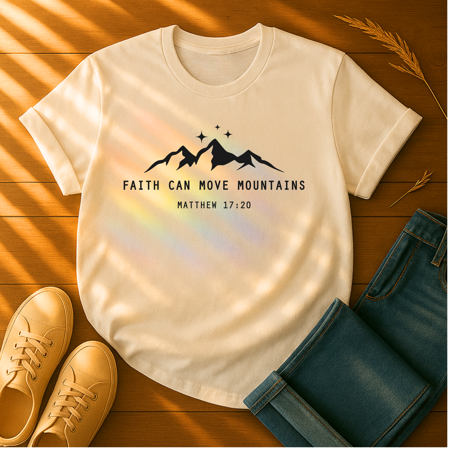 Faith Can Move Mountains T-Shirt