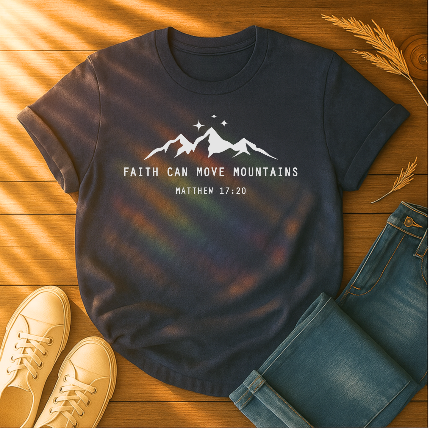 Faith Can Move Mountains T-Shirt