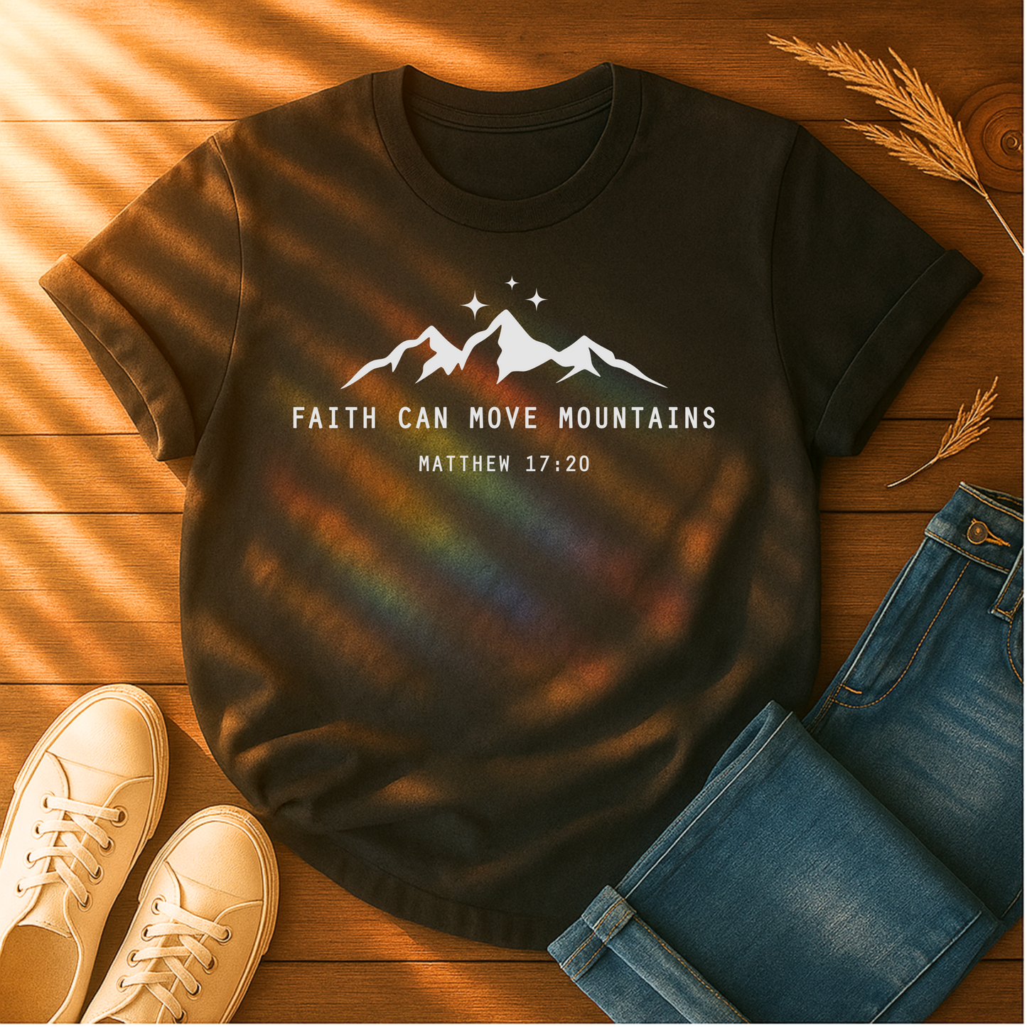 Faith Can Move Mountains T-Shirt