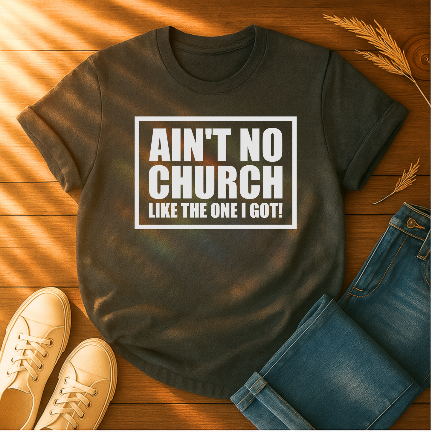 Ain't No Church T-Shirt