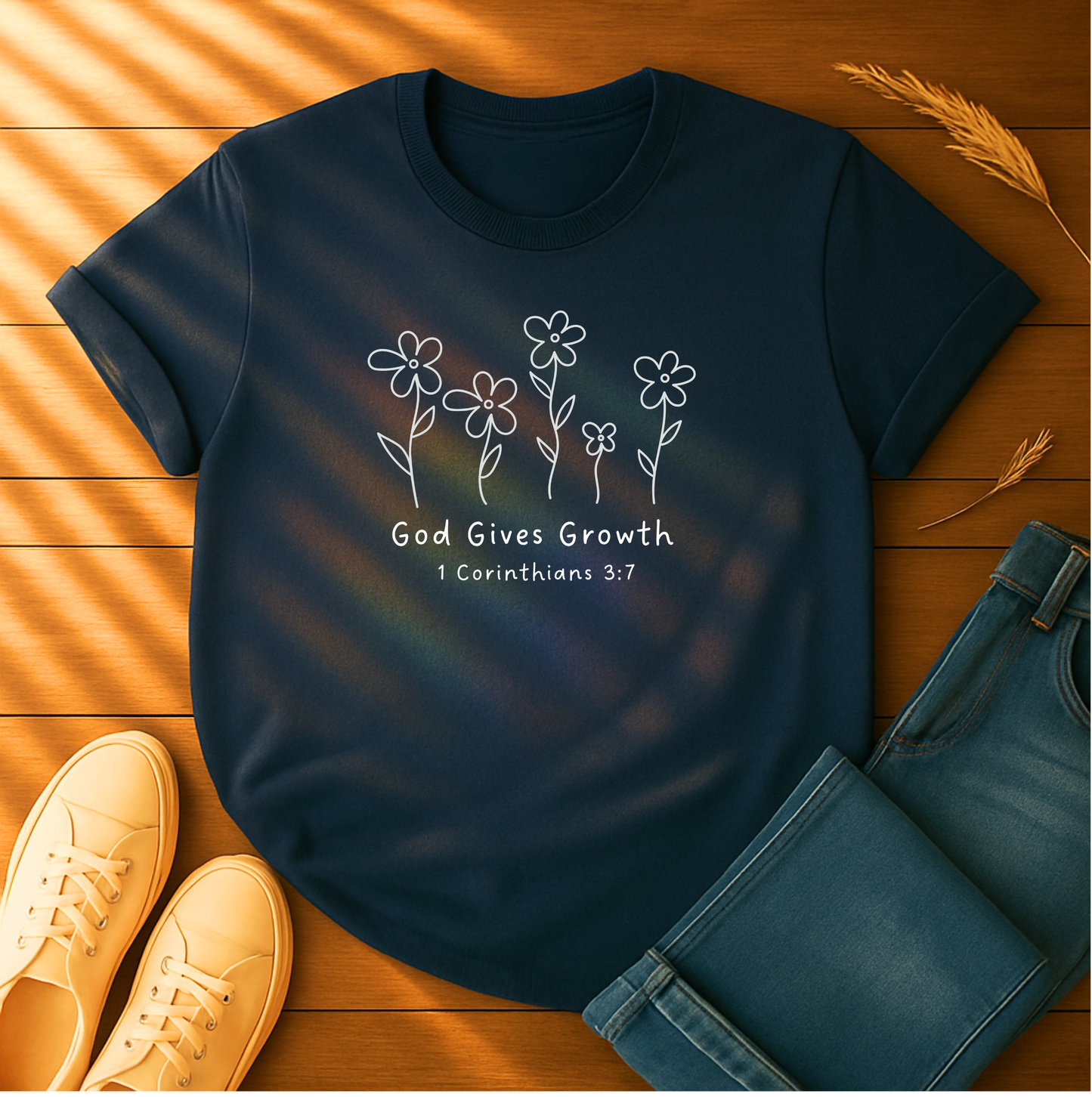 God Gives Growth T-Shirt