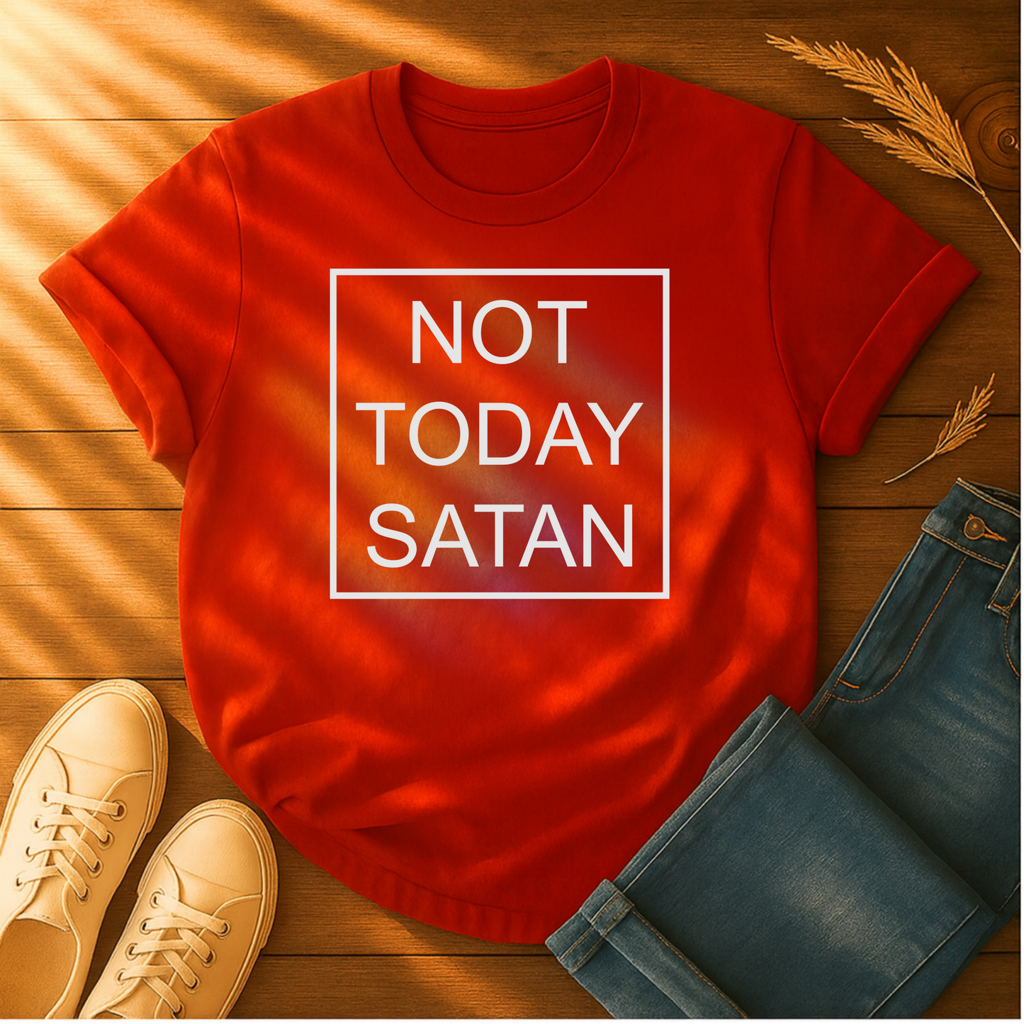 Not Today Satan T-Shirt