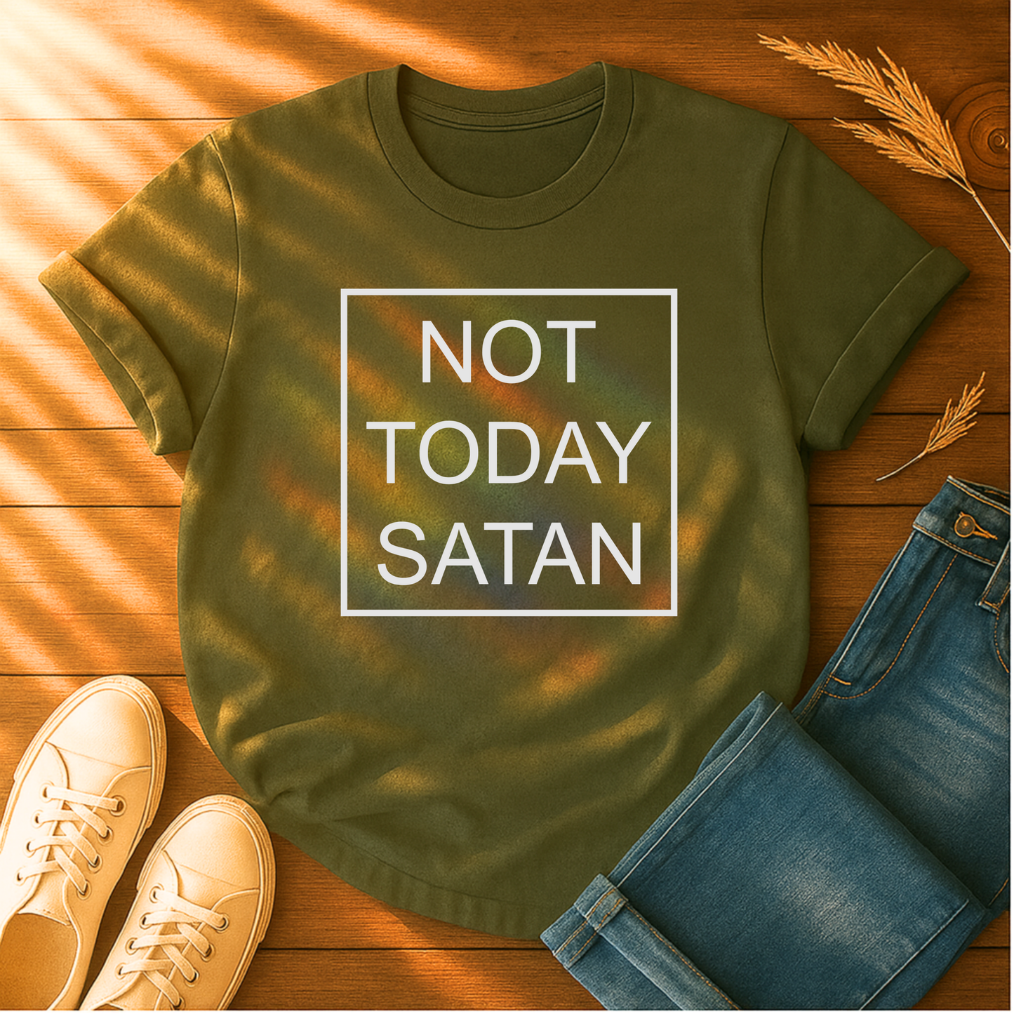 Not Today Satan T-Shirt