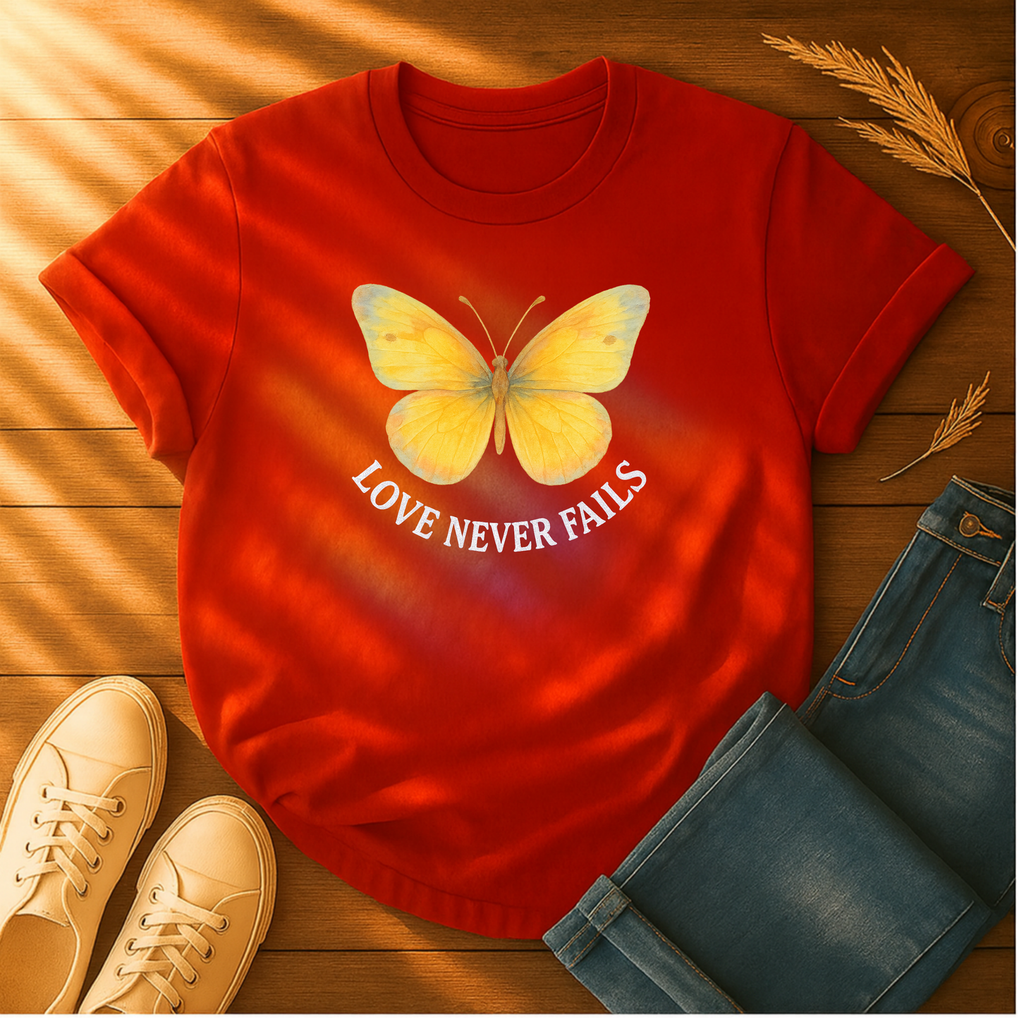 Love Never Fails T-Shirt