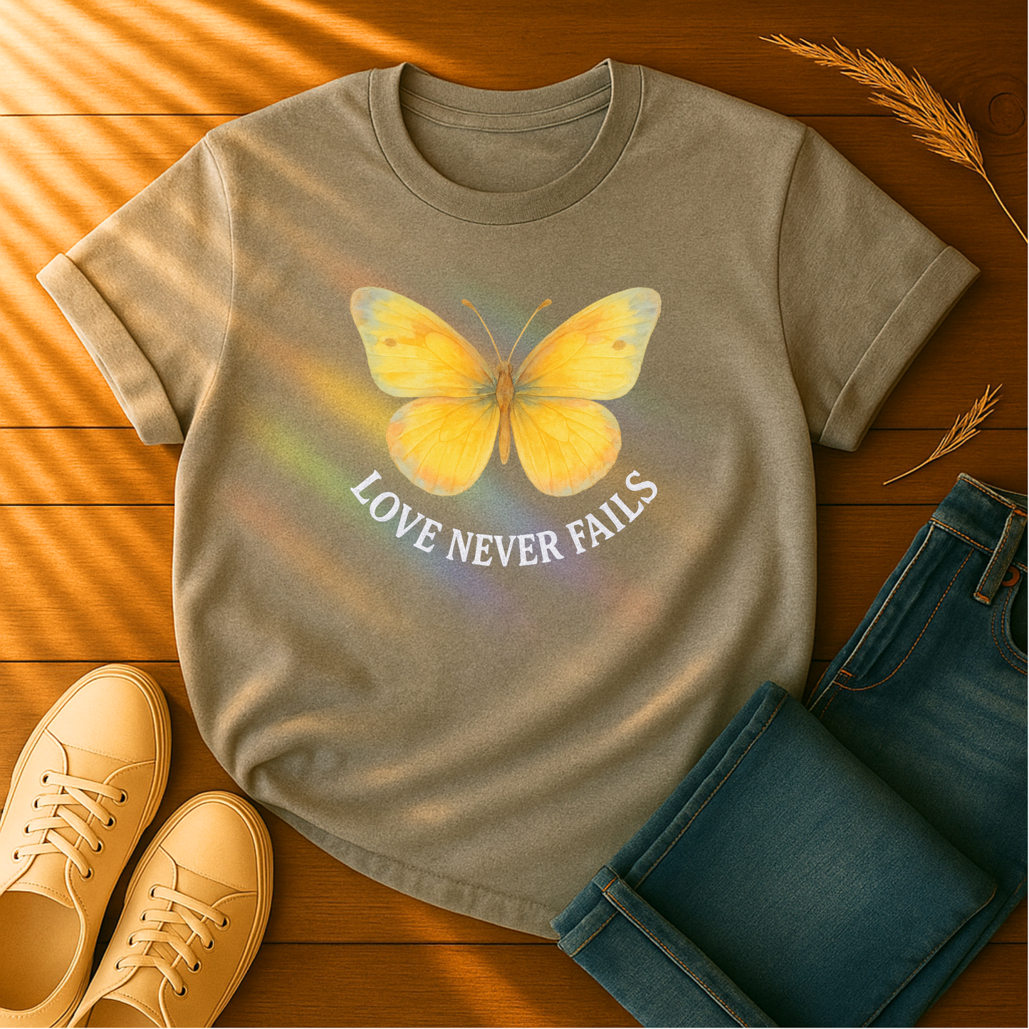 Love Never Fails T-Shirt