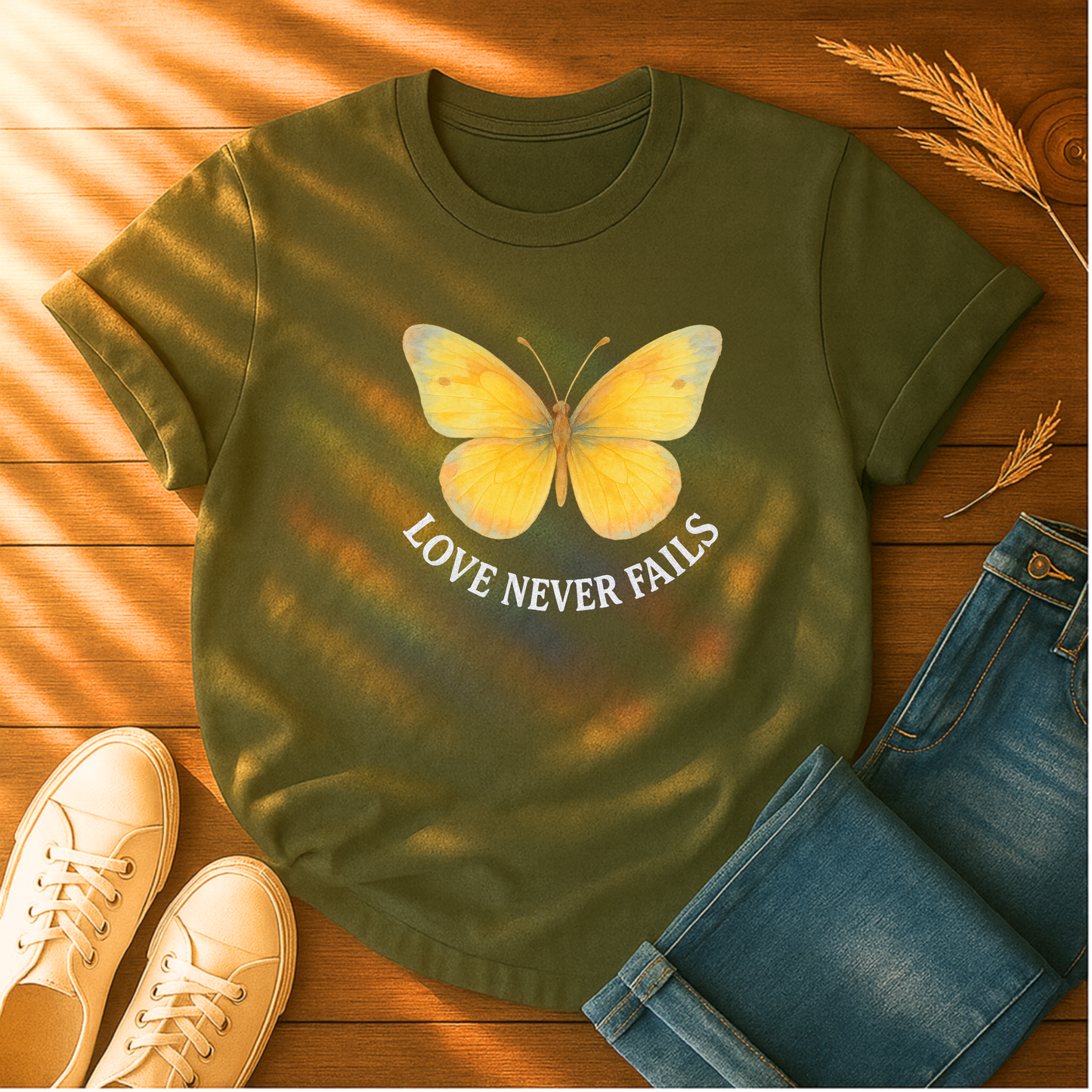 Love Never Fails T-Shirt