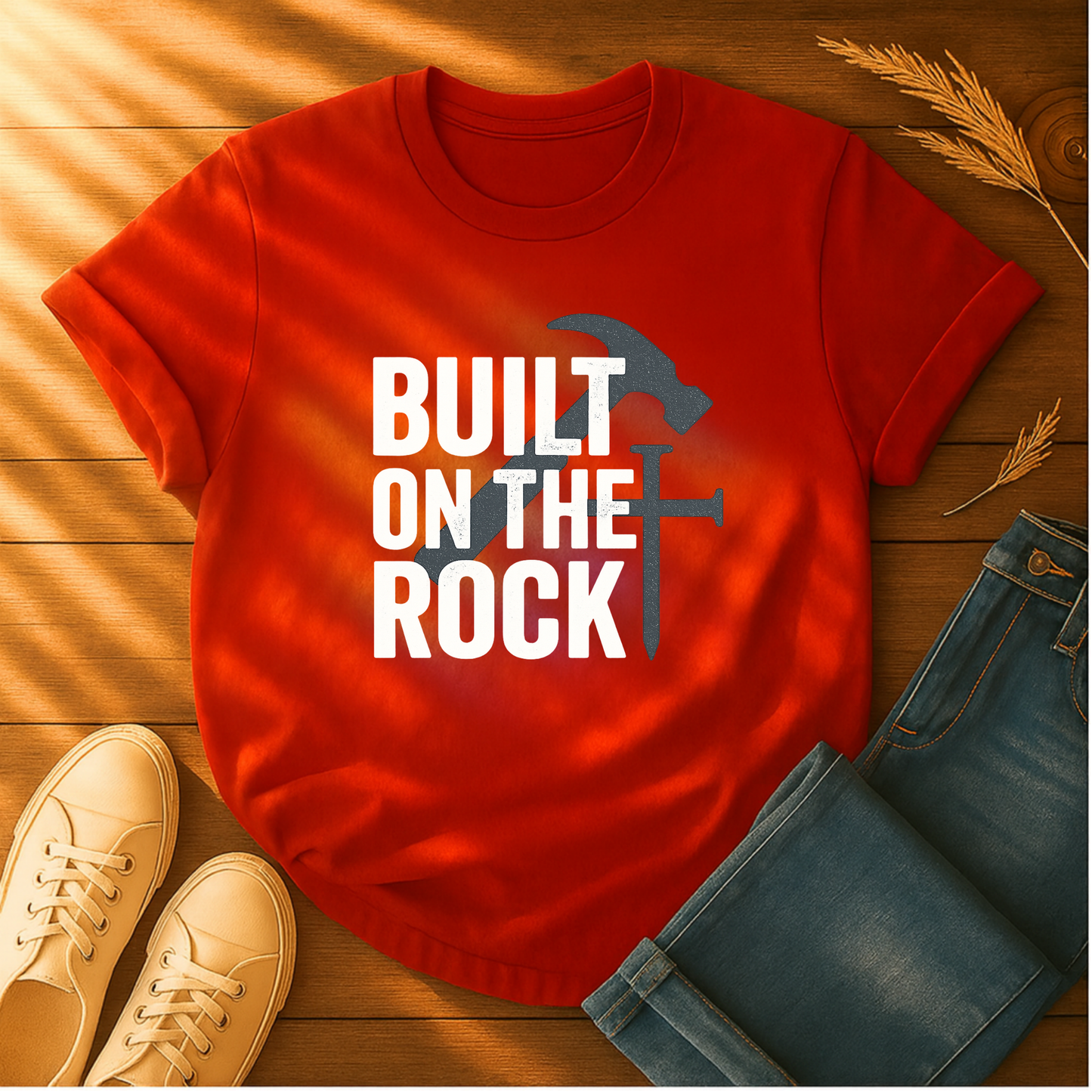 Built On the Rock T-Shirt