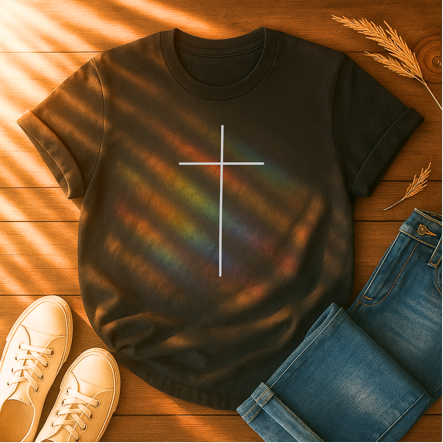 Minimalist Cross T-Shirt