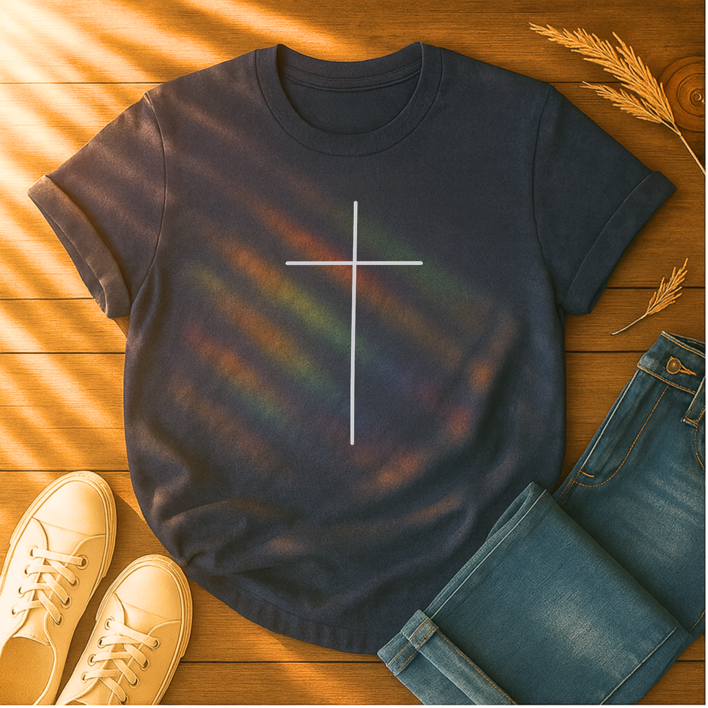 Minimalist Cross T-Shirt
