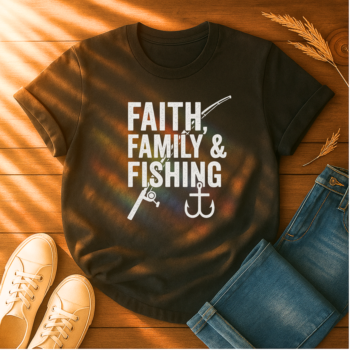 Faith, Family & Fishing T-Shirt
