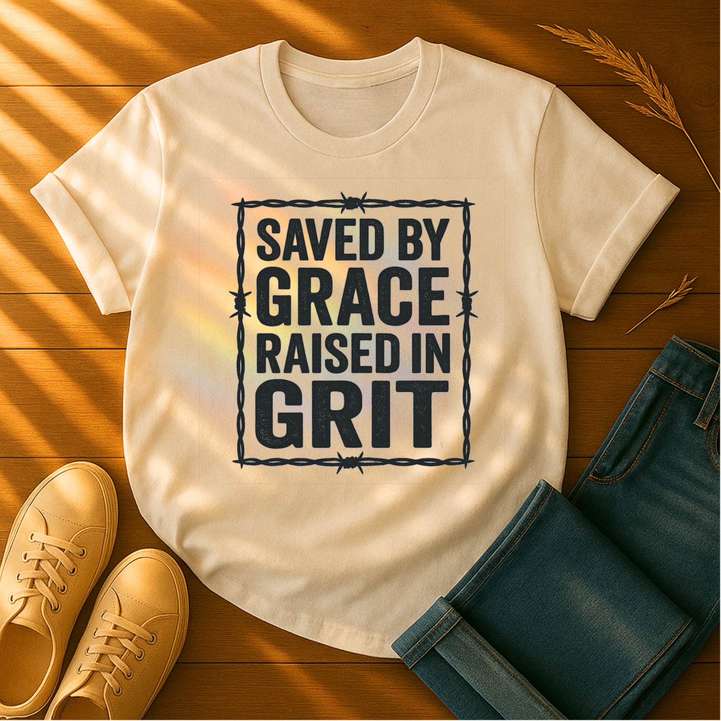 Raised in Grit T-Shirt