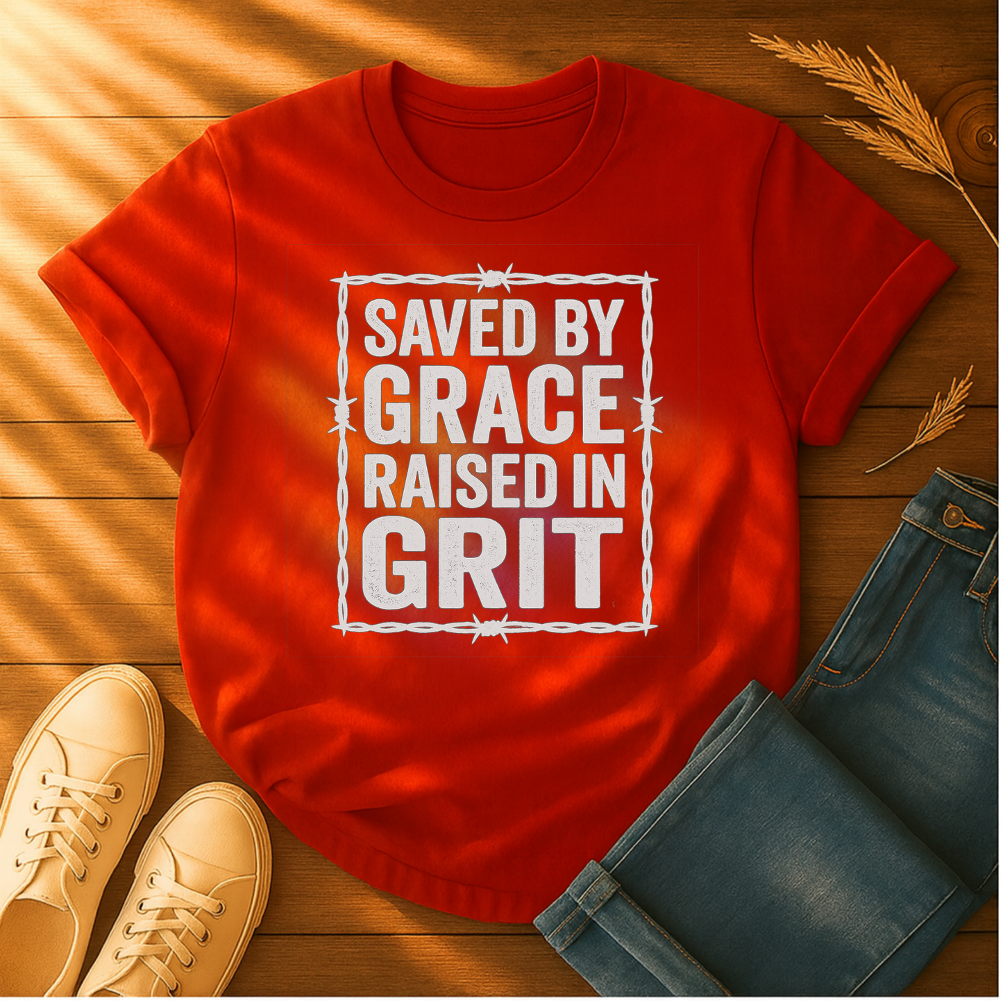 Raised in Grit T-Shirt