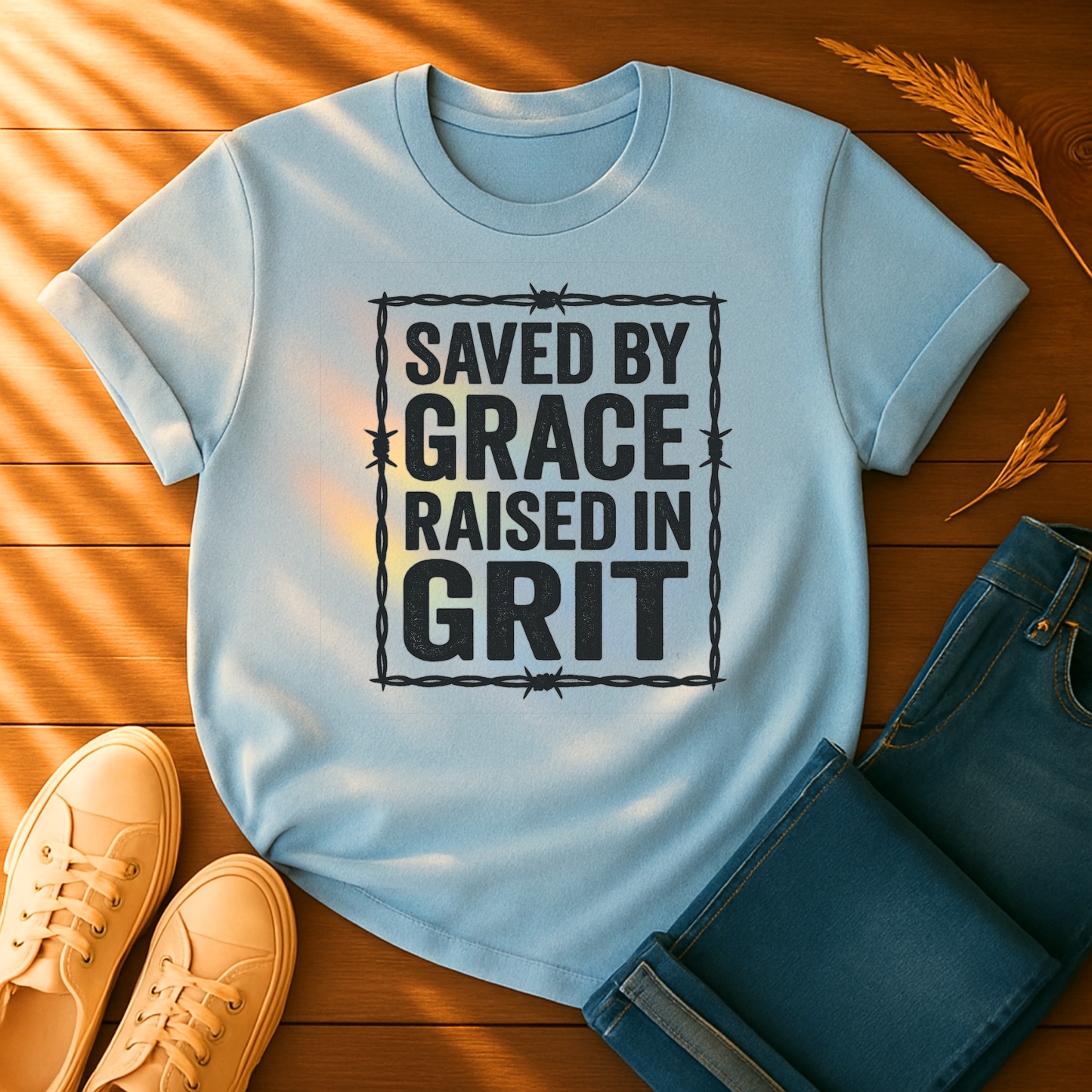 Raised in Grit T-Shirt