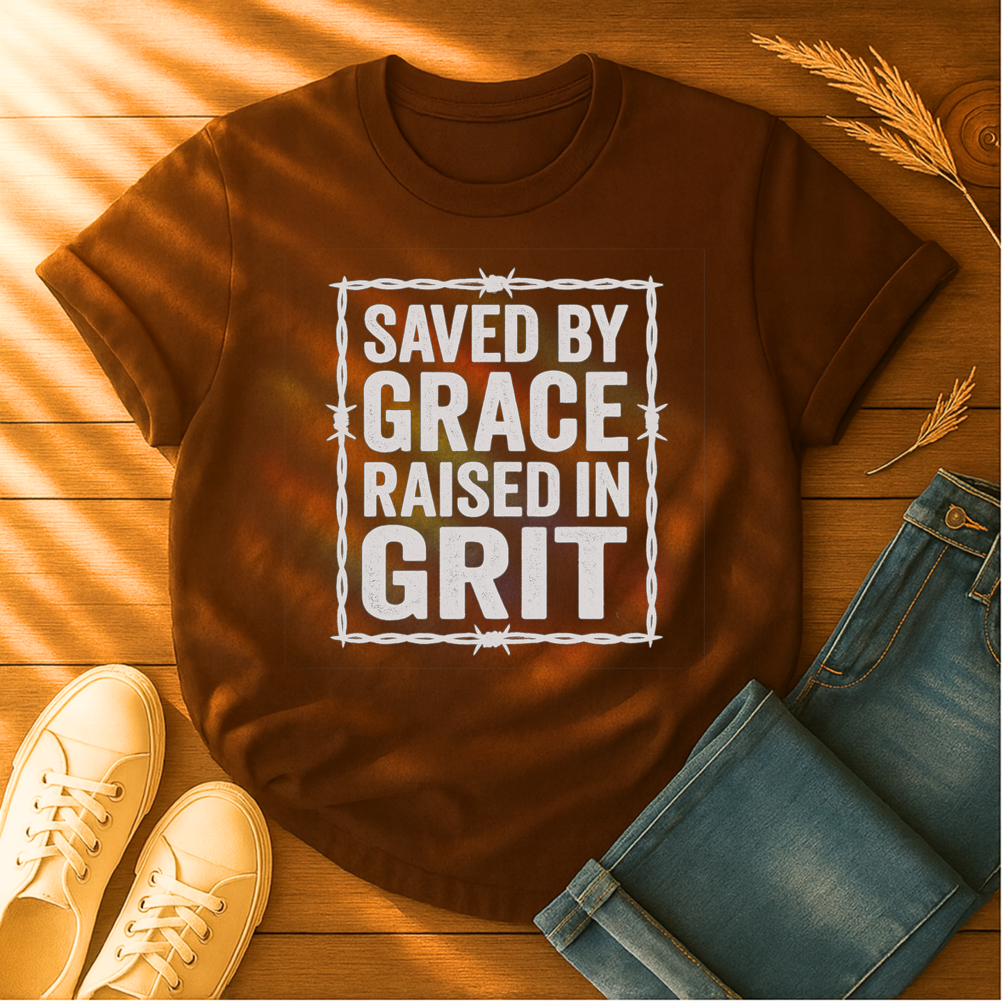 Raised in Grit T-Shirt