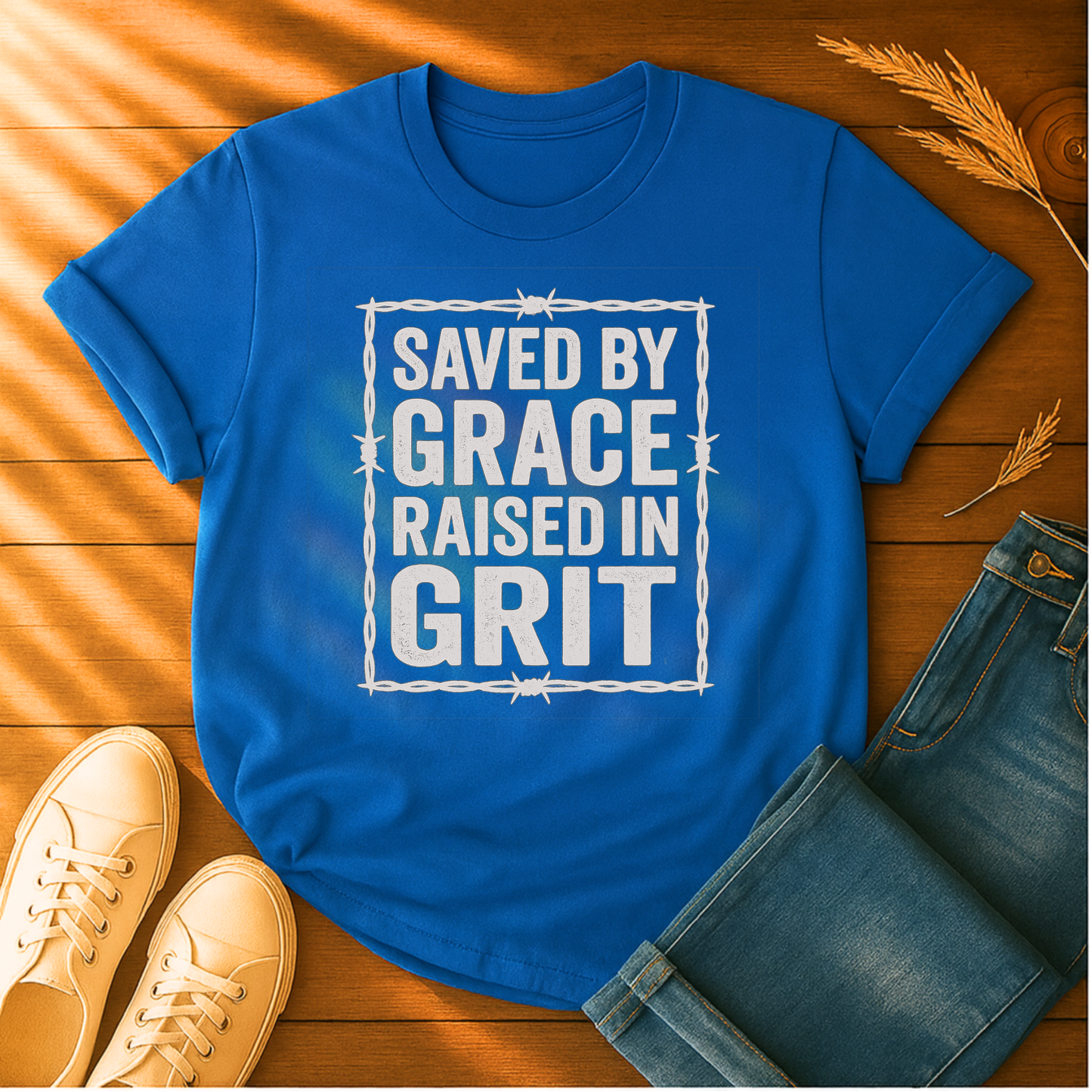 Raised in Grit T-Shirt