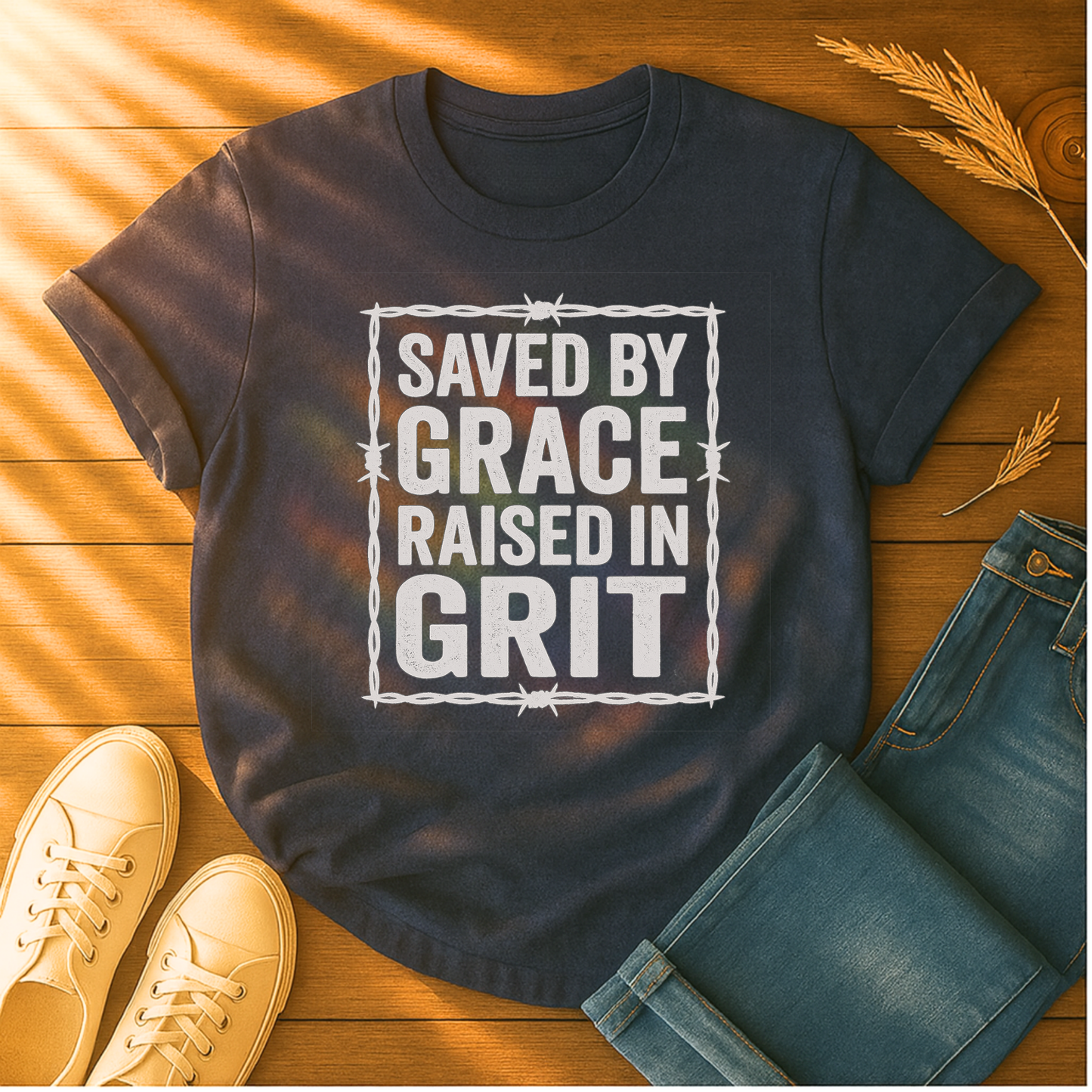 Raised in Grit T-Shirt