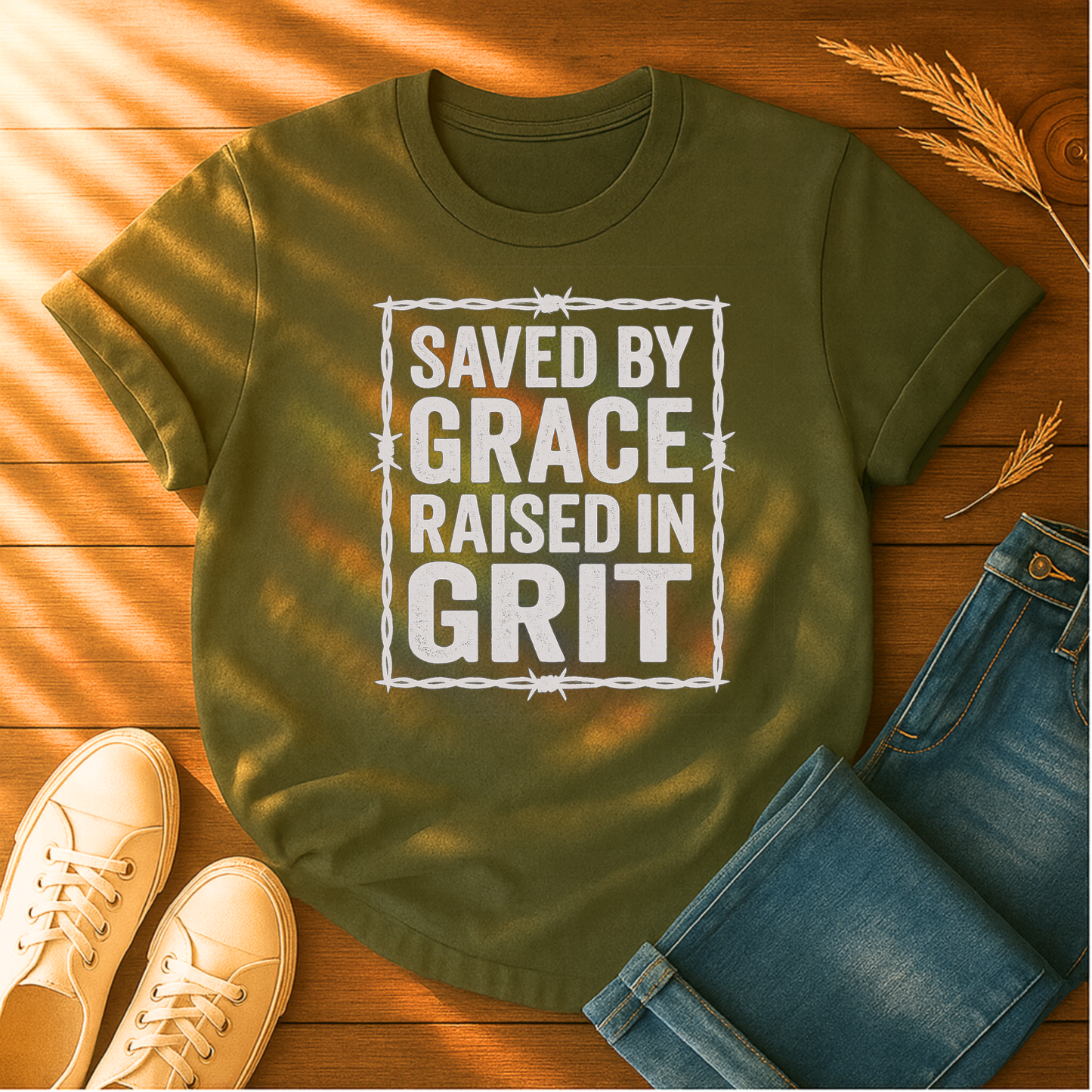 Raised in Grit T-Shirt