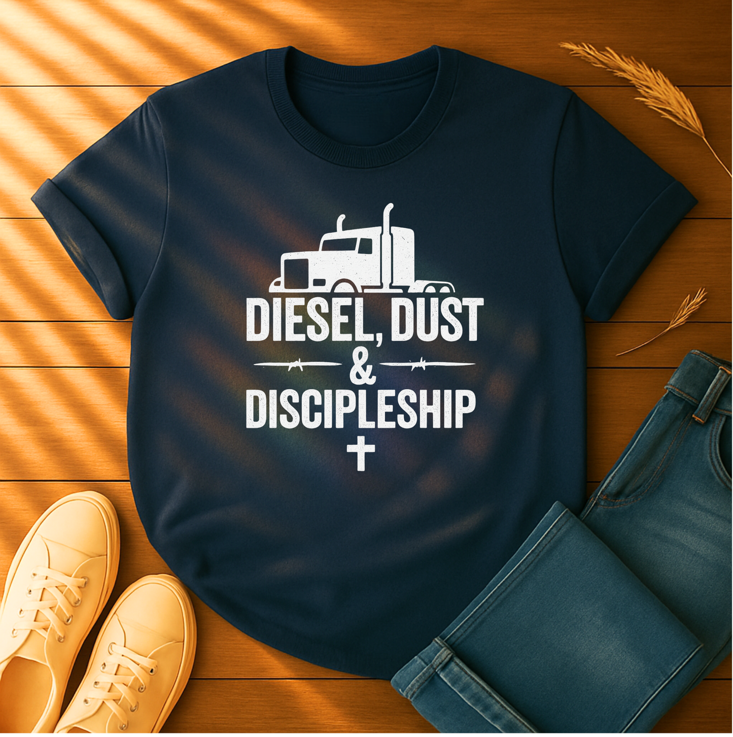Diesel, Dust & Discipleship T-Shirt