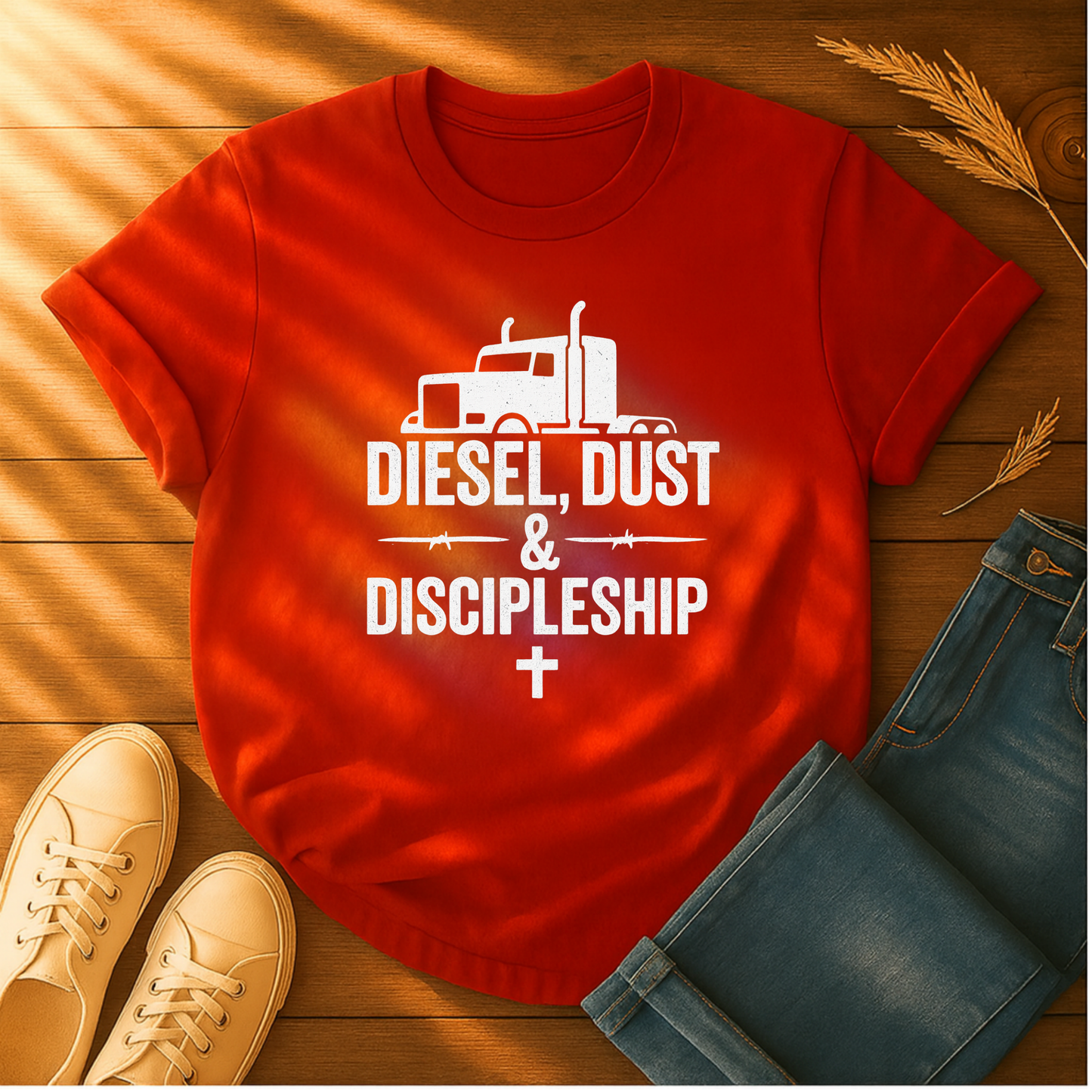 Diesel, Dust & Discipleship T-Shirt