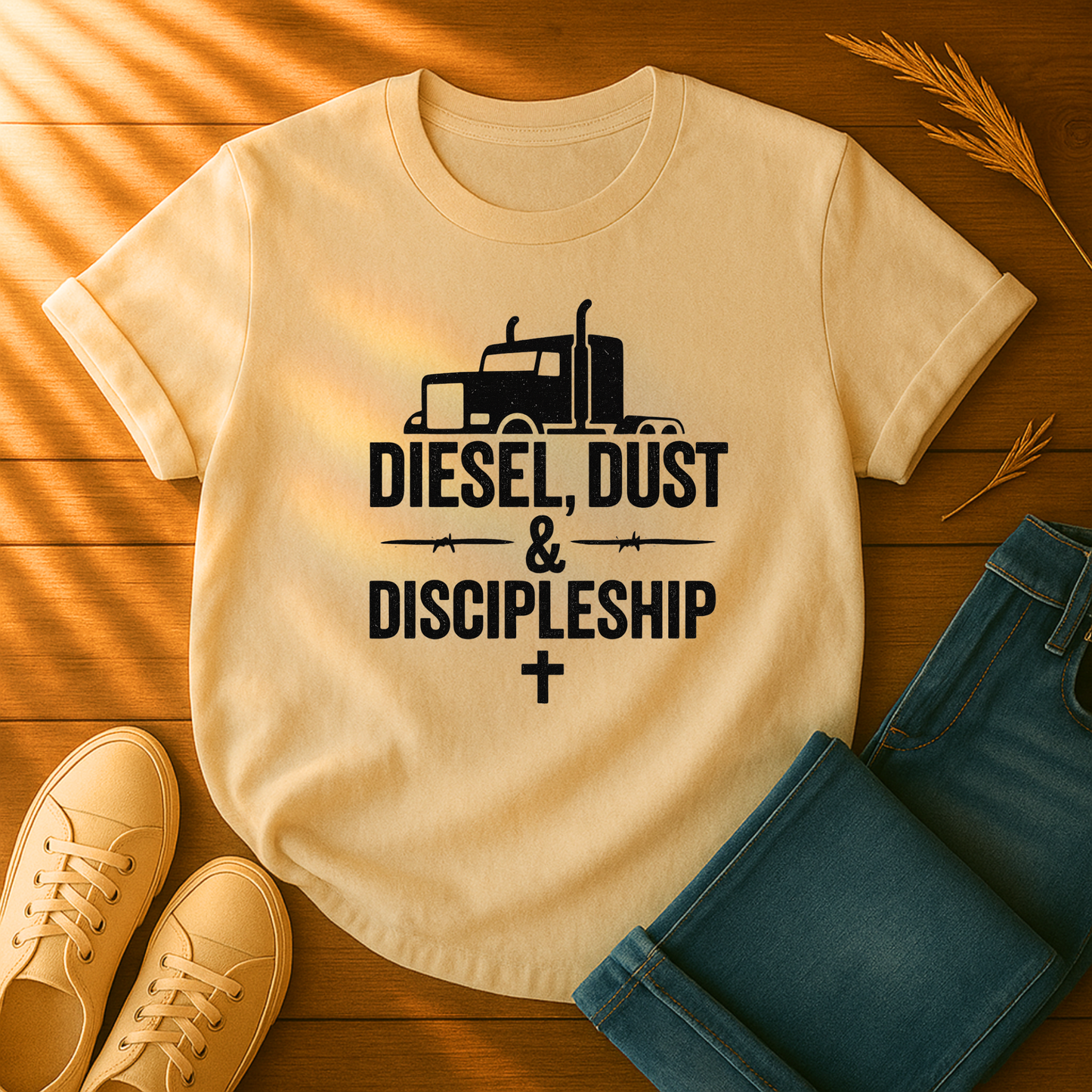 Diesel, Dust & Discipleship T-Shirt