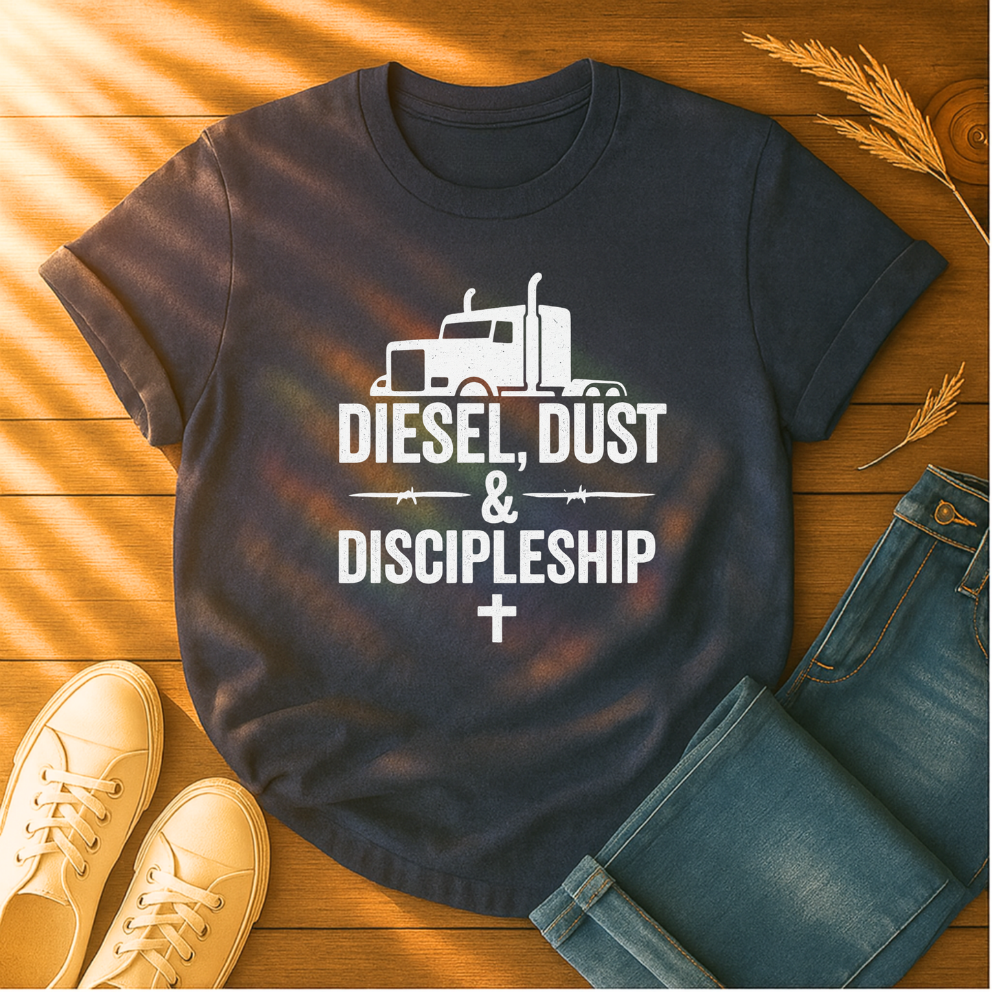Diesel, Dust & Discipleship T-Shirt