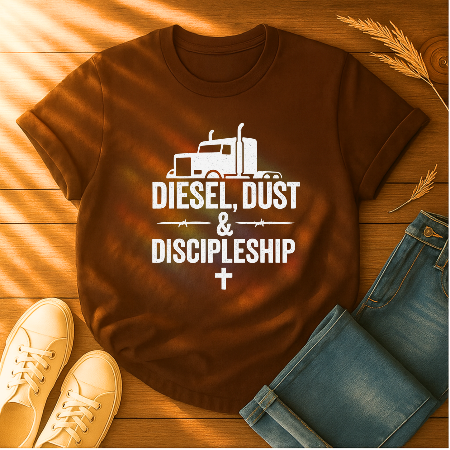 Diesel, Dust & Discipleship T-Shirt
