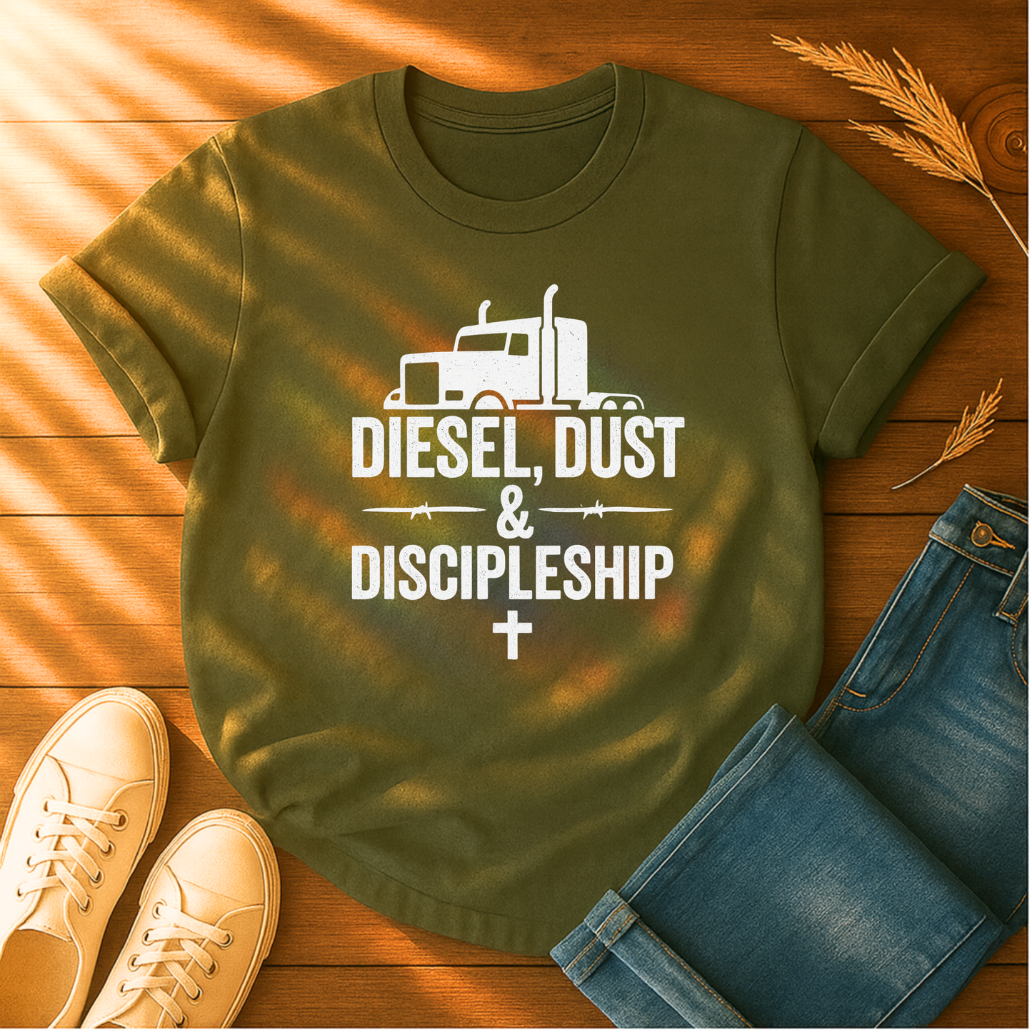 Diesel, Dust & Discipleship T-Shirt