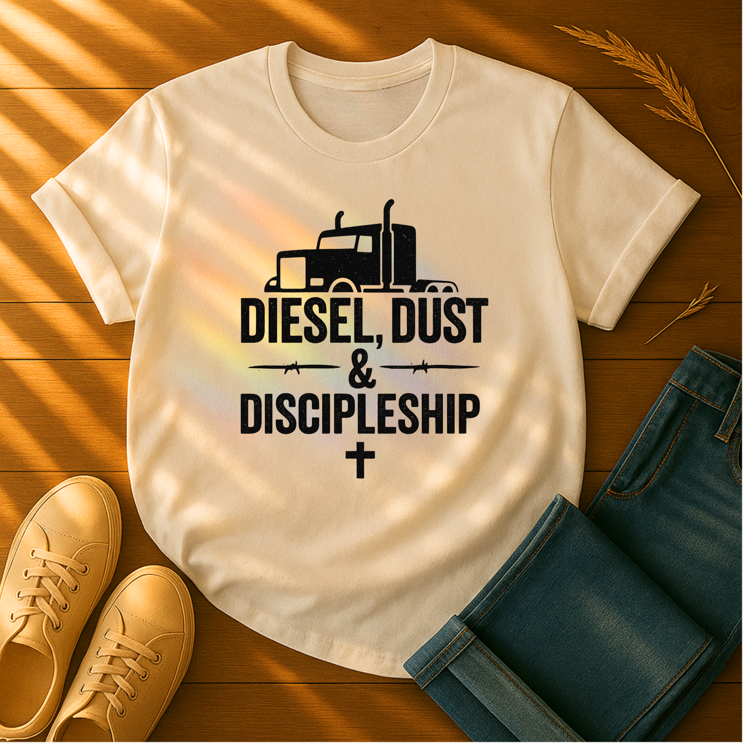 Diesel, Dust & Discipleship T-Shirt