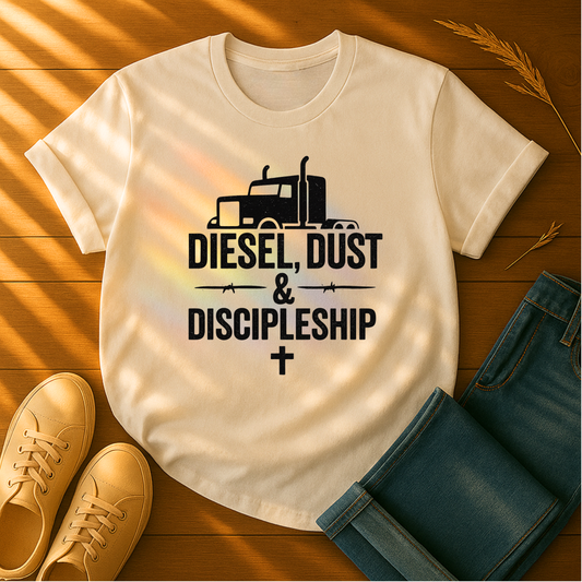 Diesel, Dust & Discipleship T-Shirt