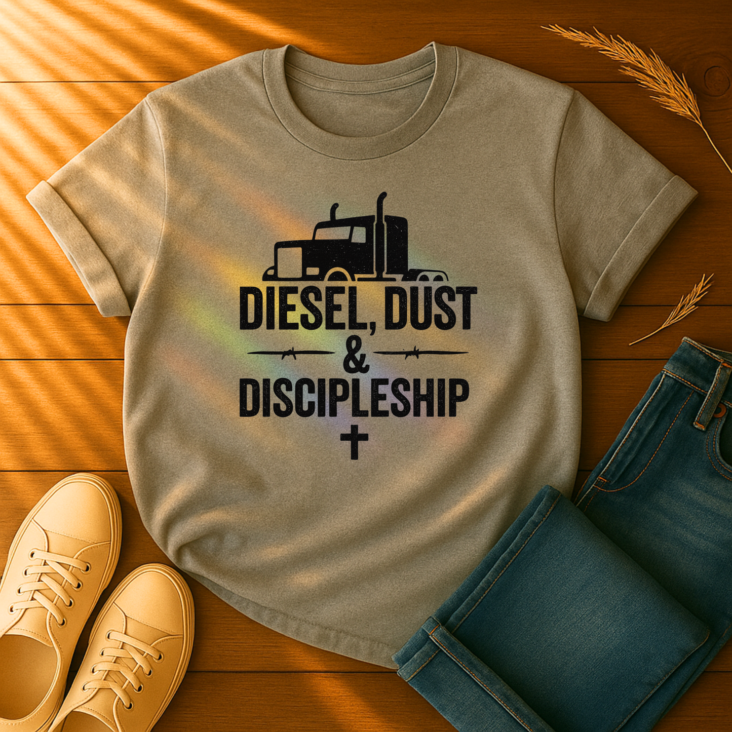 Diesel, Dust & Discipleship T-Shirt