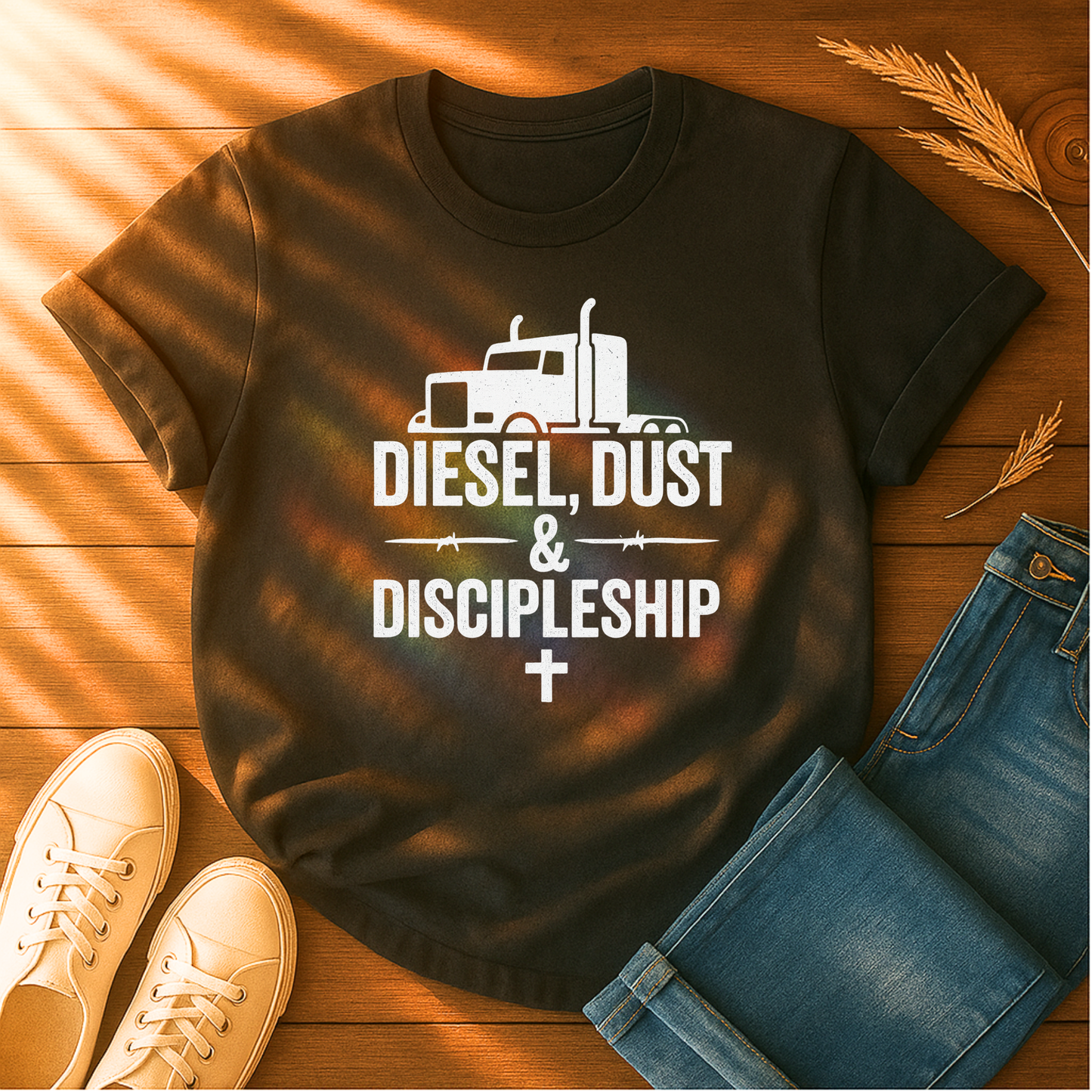 Diesel, Dust & Discipleship T-Shirt