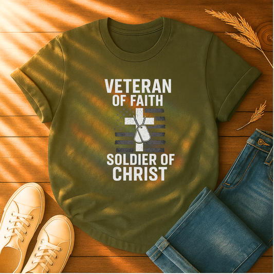 Veteran of Faith T-Shirt