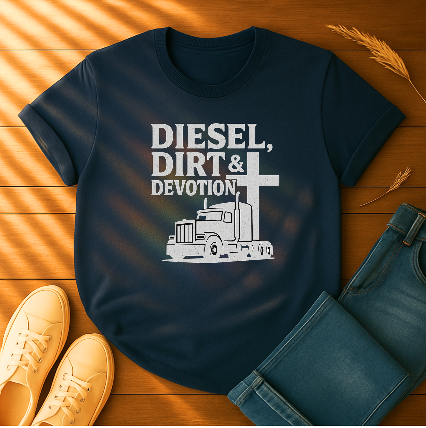 Diesel, Dirt & Devotion T-Shirt