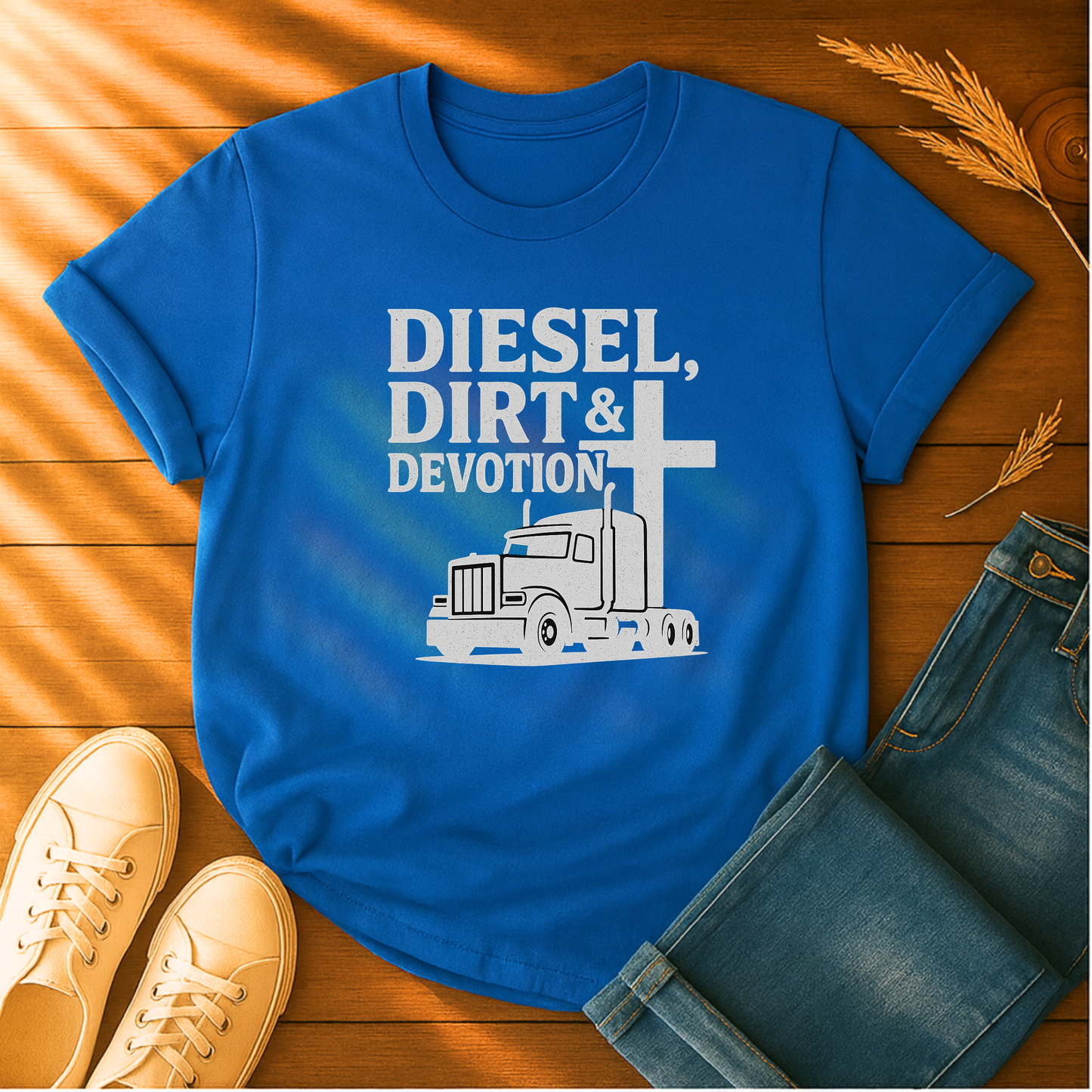 Diesel, Dirt & Devotion T-Shirt