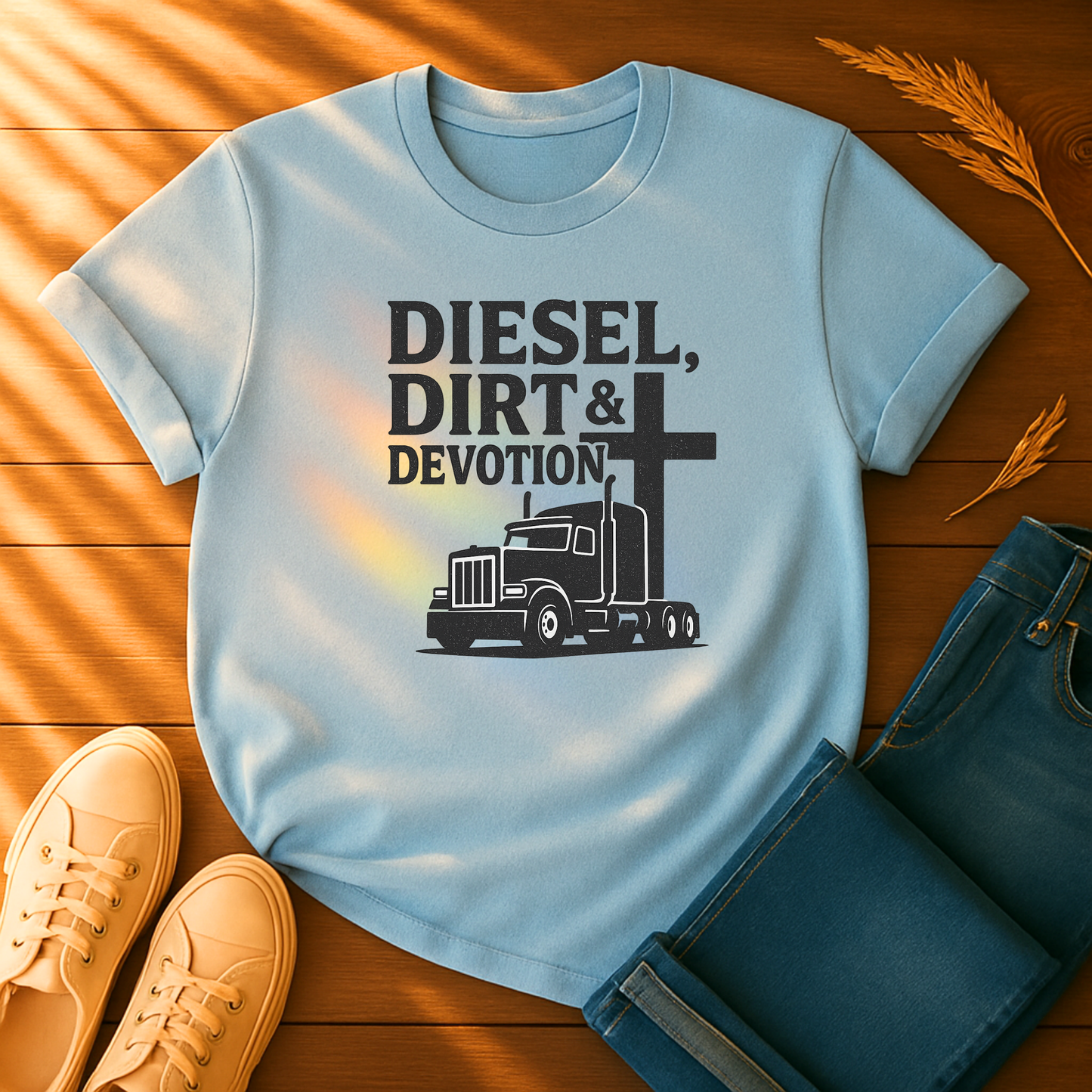 Diesel, Dirt & Devotion T-Shirt