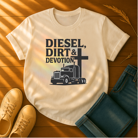 Diesel, Dirt & Devotion T-Shirt