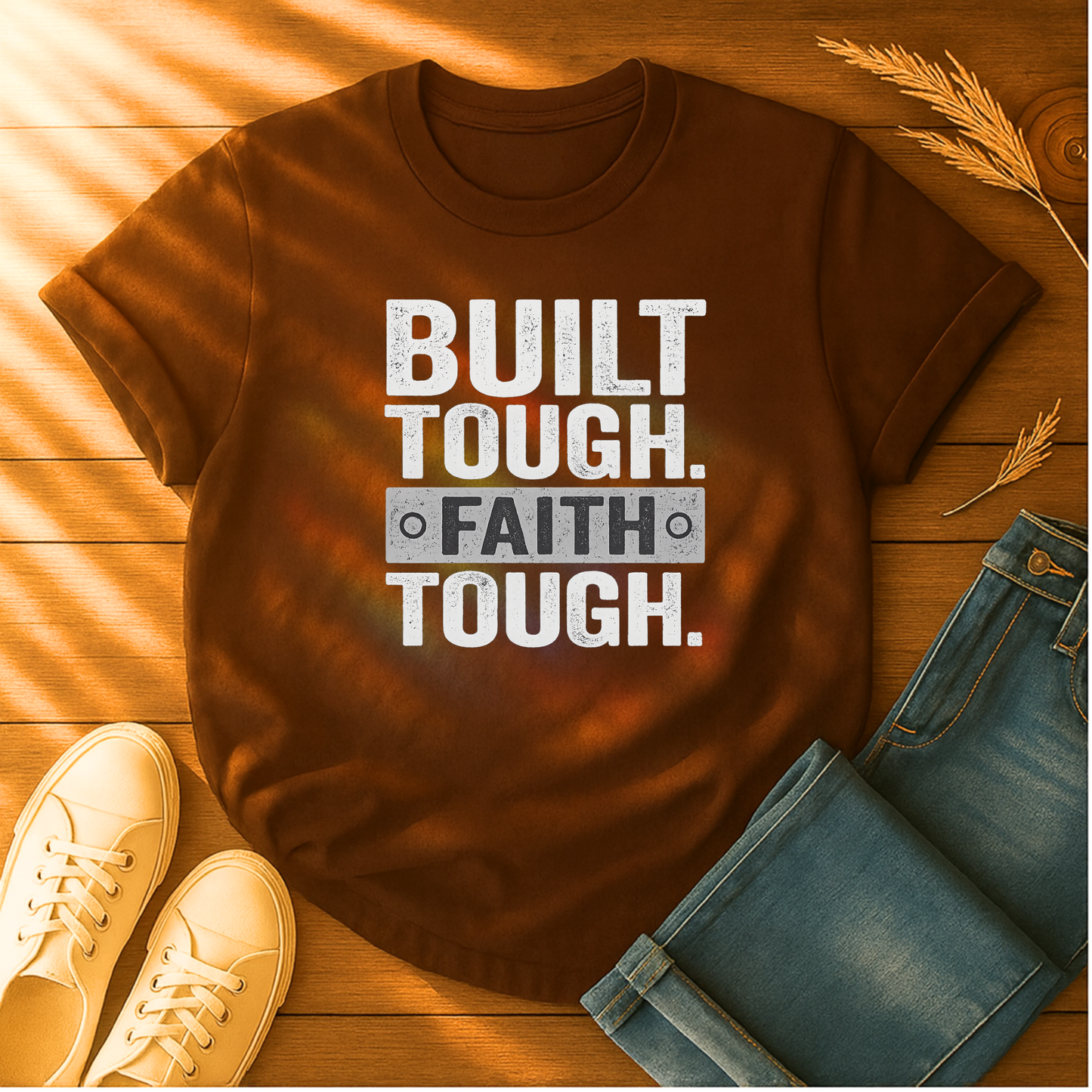 Built Tough, Faith Tough T-Shirt