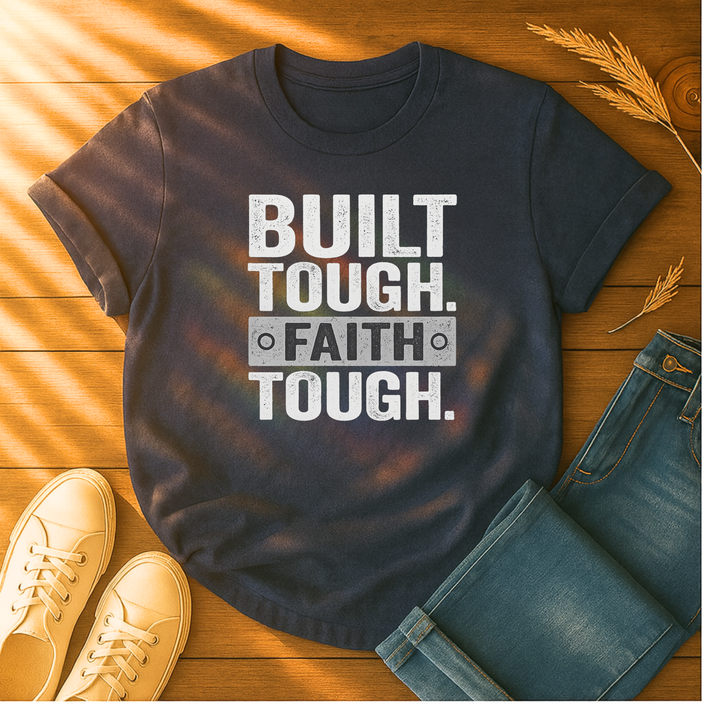 Built Tough, Faith Tough T-Shirt
