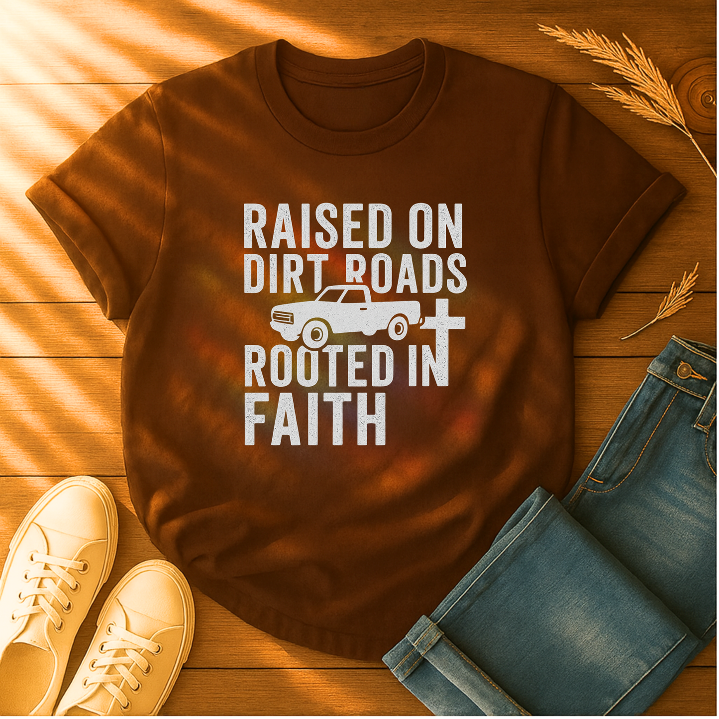 Raised on Dirt Roads T-Shirt