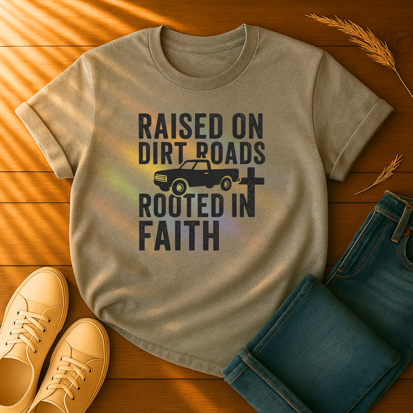 Raised on Dirt Roads T-Shirt