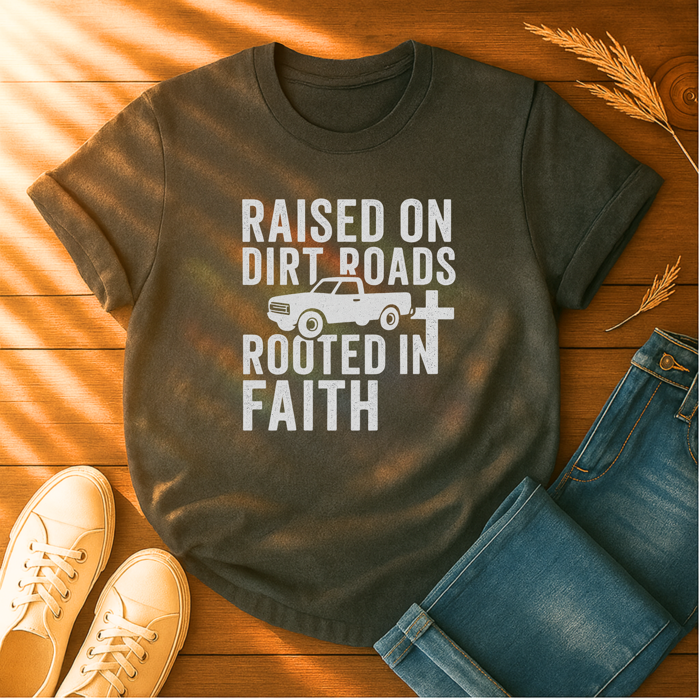 Raised on Dirt Roads T-Shirt