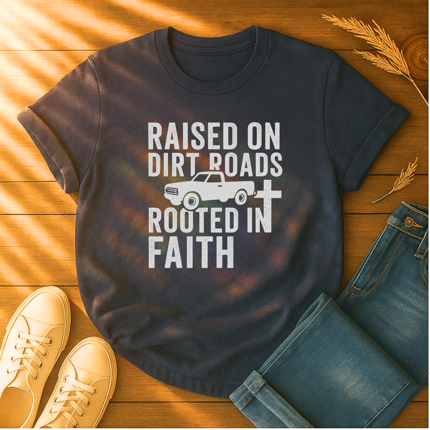Raised on Dirt Roads T-Shirt