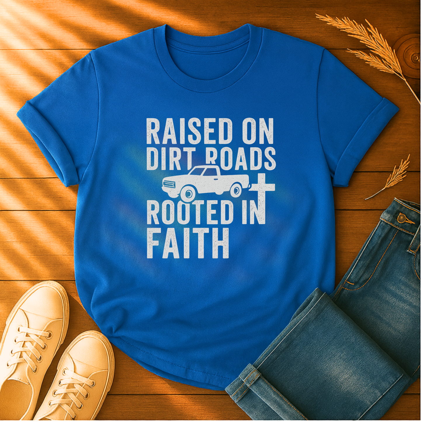 Raised on Dirt Roads T-Shirt