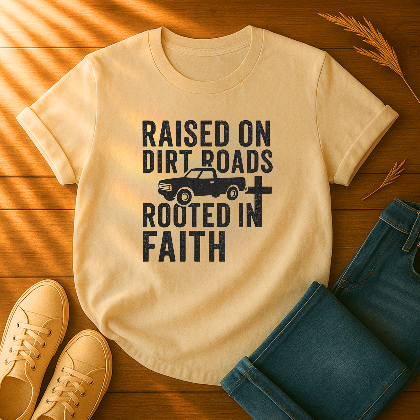 Raised on Dirt Roads T-Shirt