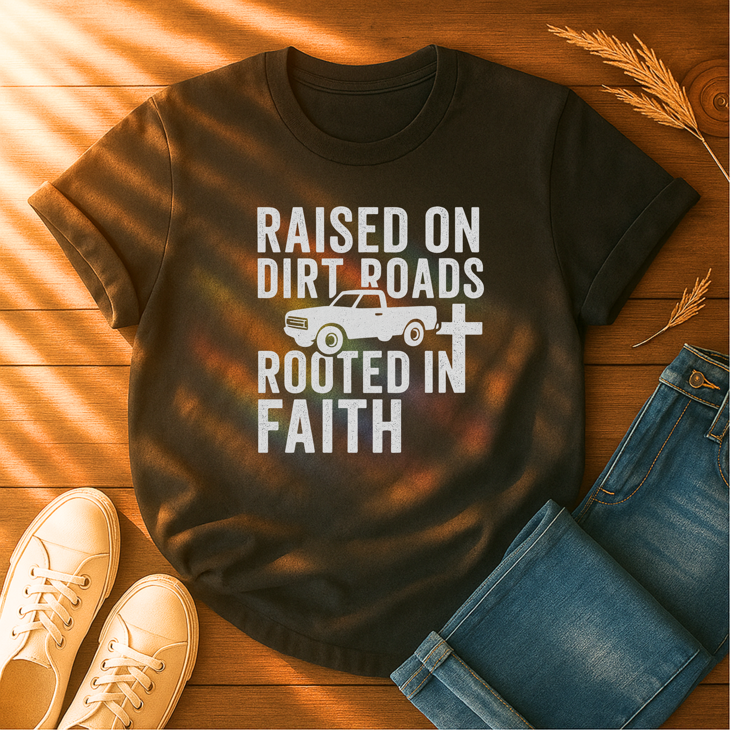 Raised on Dirt Roads T-Shirt