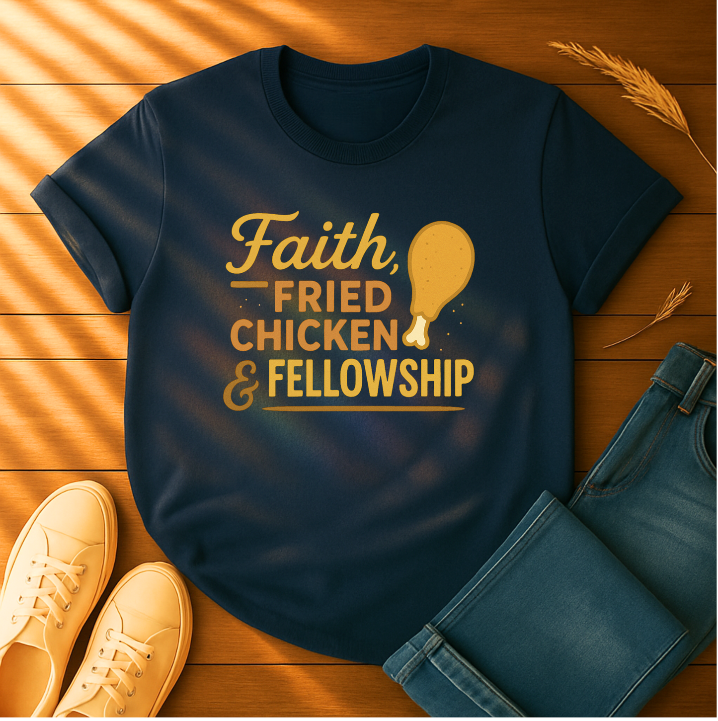 Faith, Fried Chicken & Fellowship T-Shirt