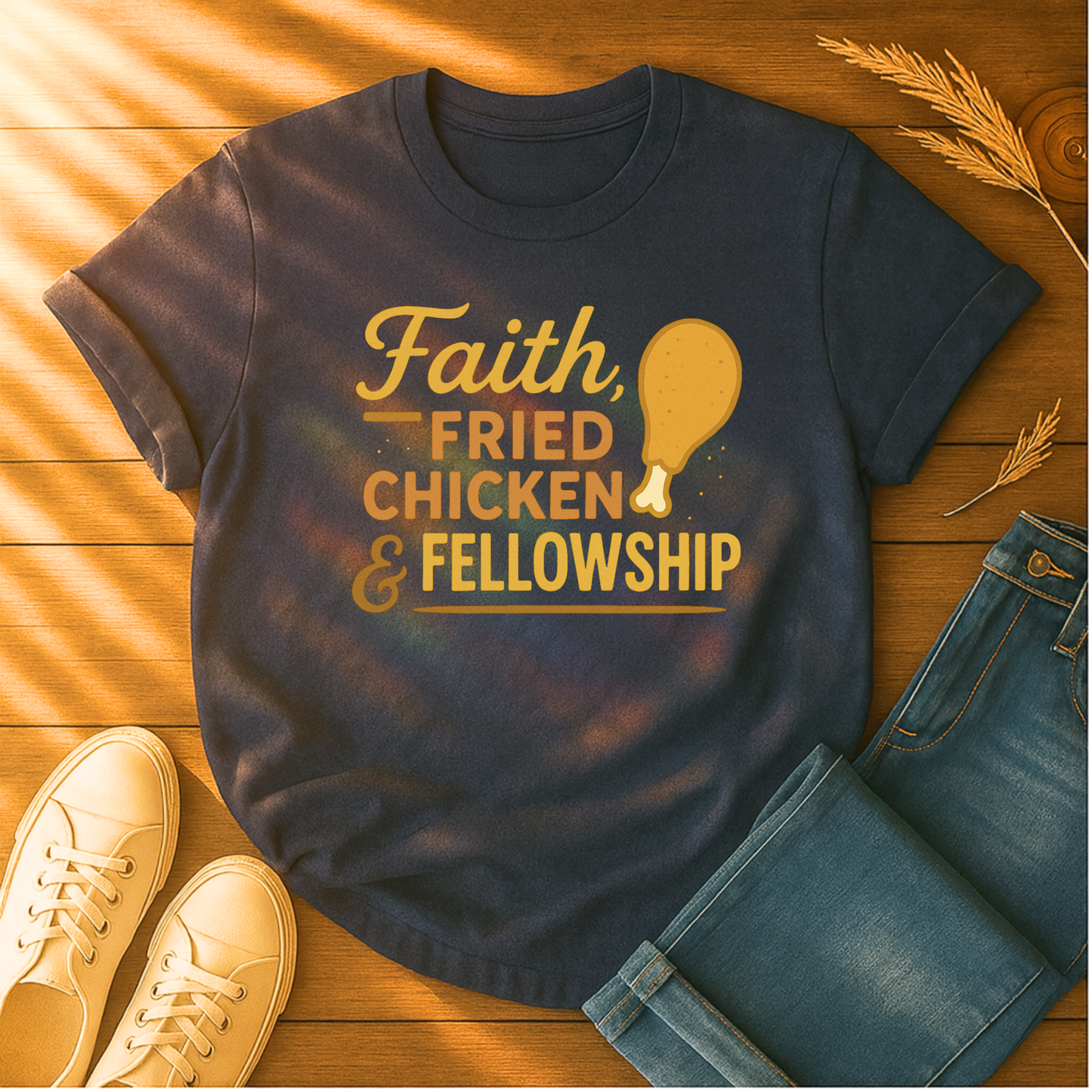 Faith, Fried Chicken & Fellowship T-Shirt