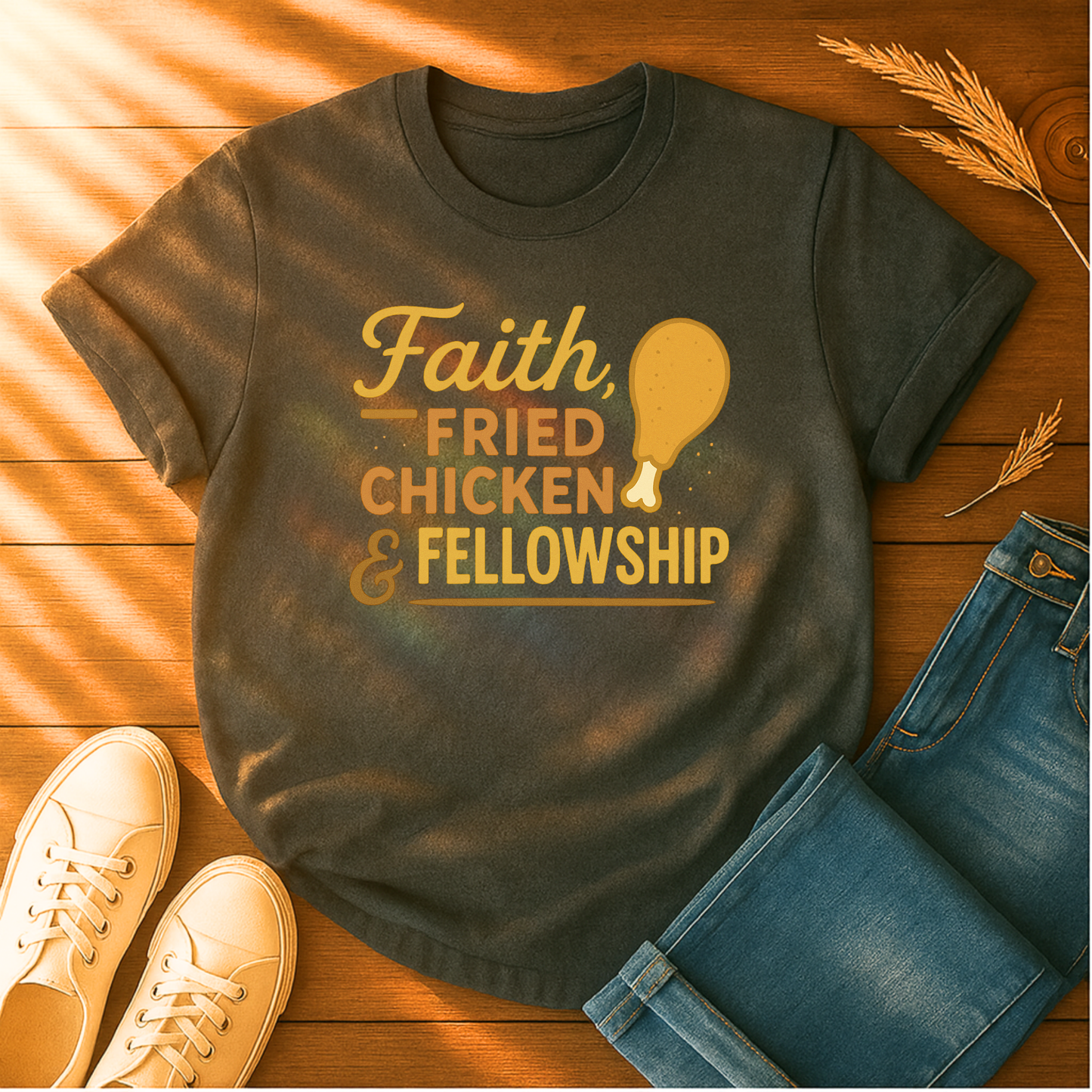 Faith, Fried Chicken & Fellowship T-Shirt