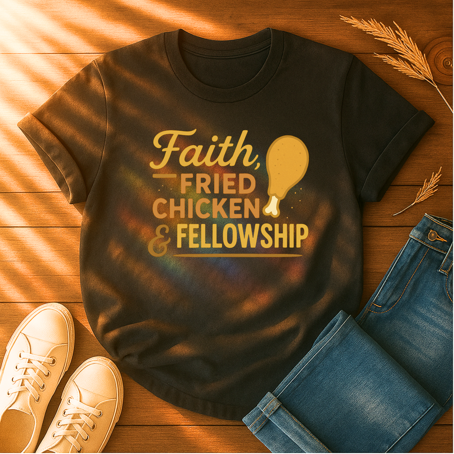 Faith, Fried Chicken & Fellowship T-Shirt