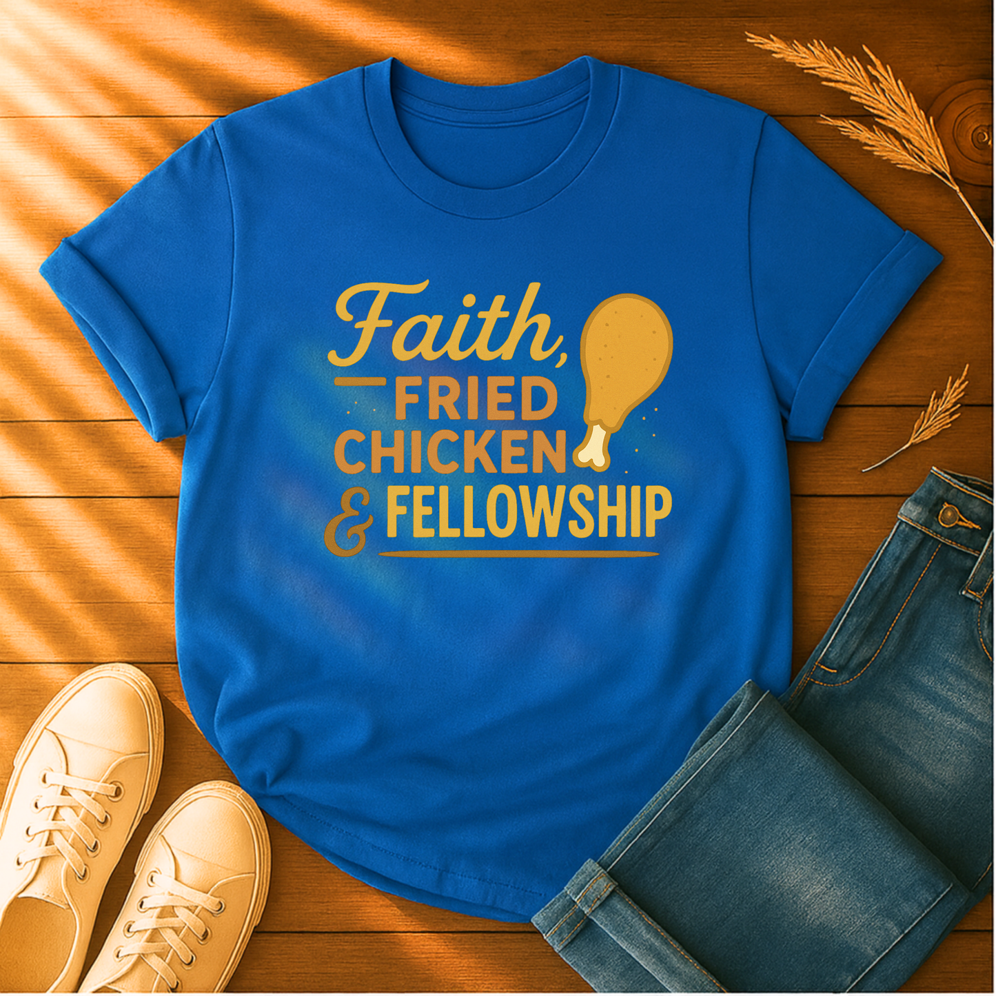 Faith, Fried Chicken & Fellowship T-Shirt